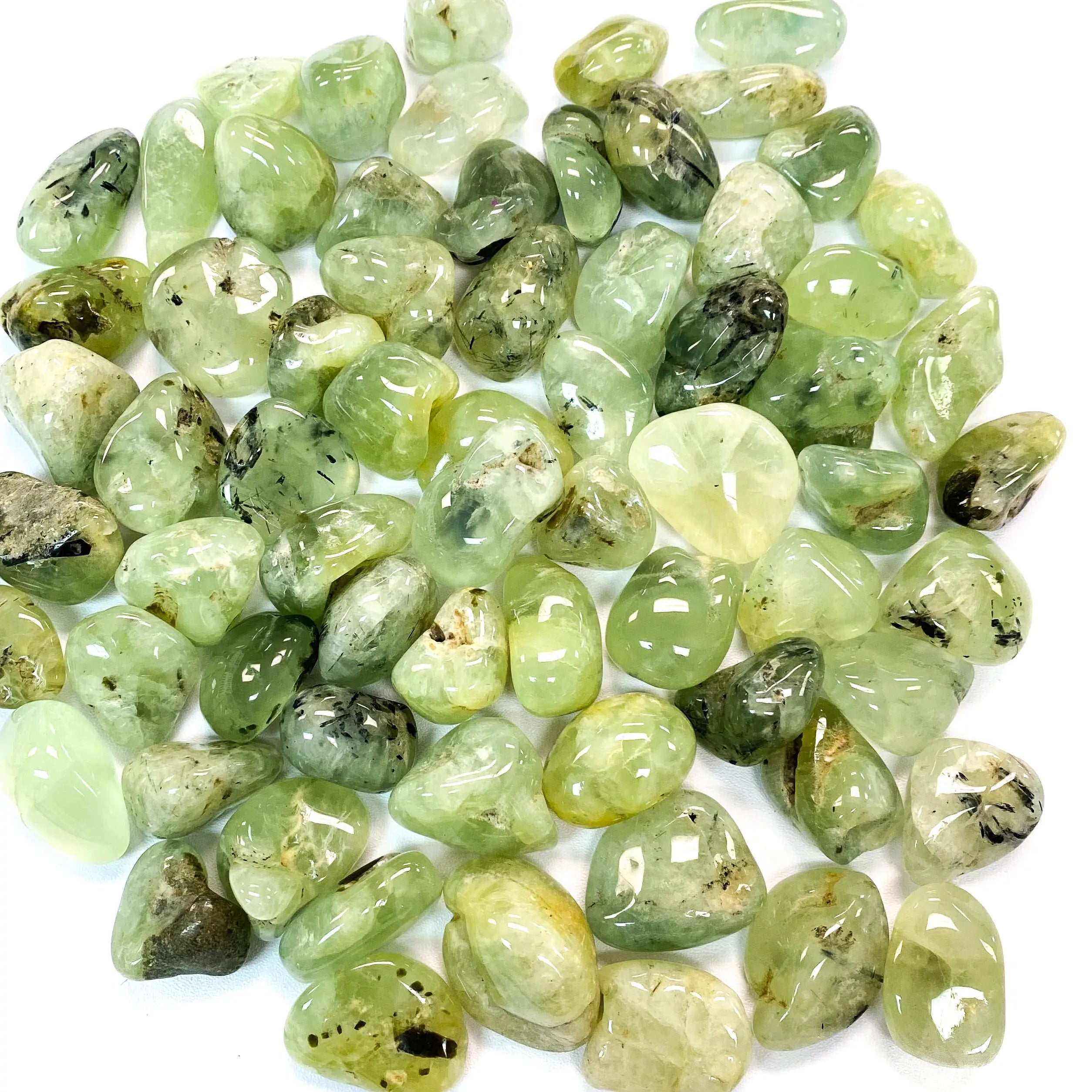 Prehnite Pocket Stone Arabella Crystals