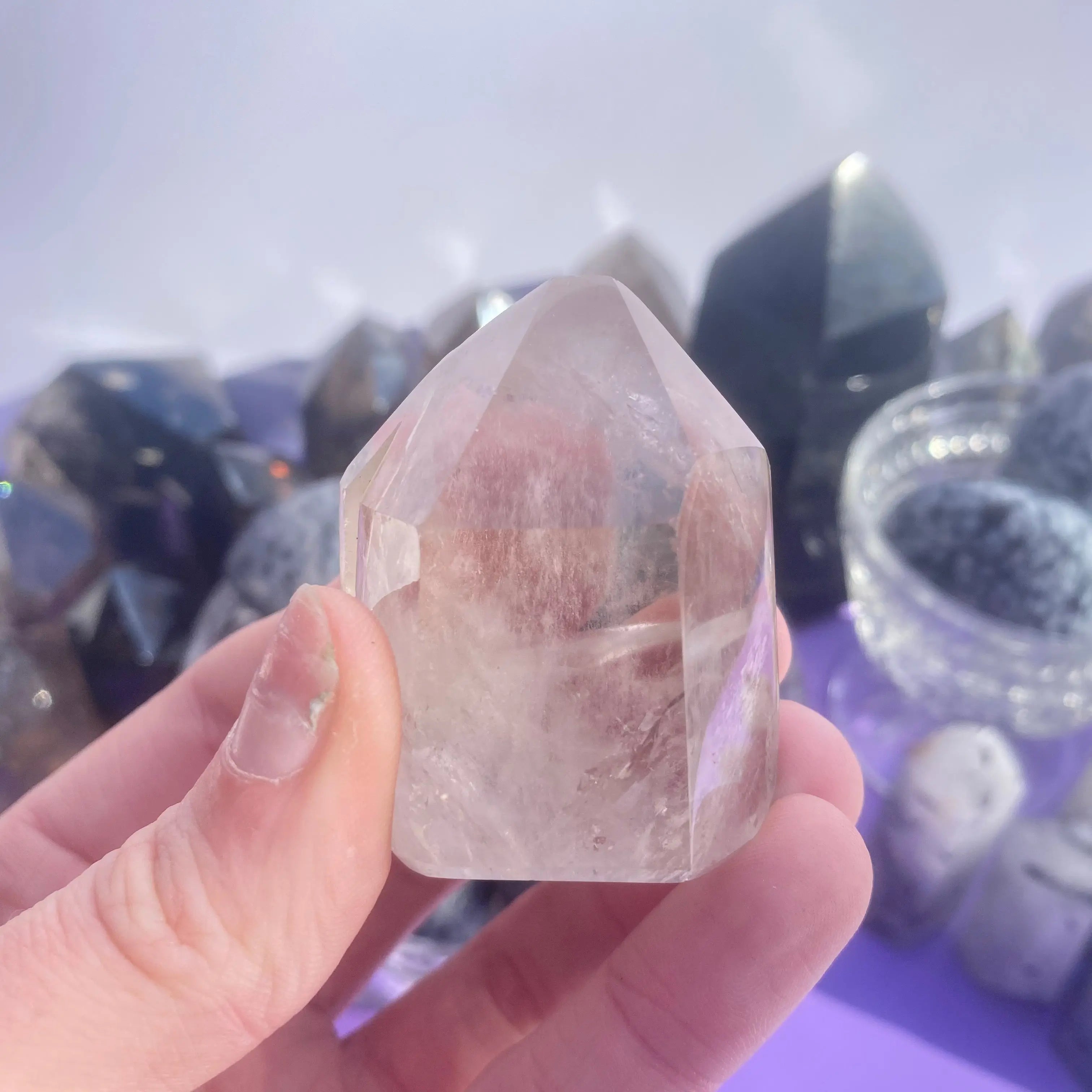 Smokey Quartz Point Arabella Crystals