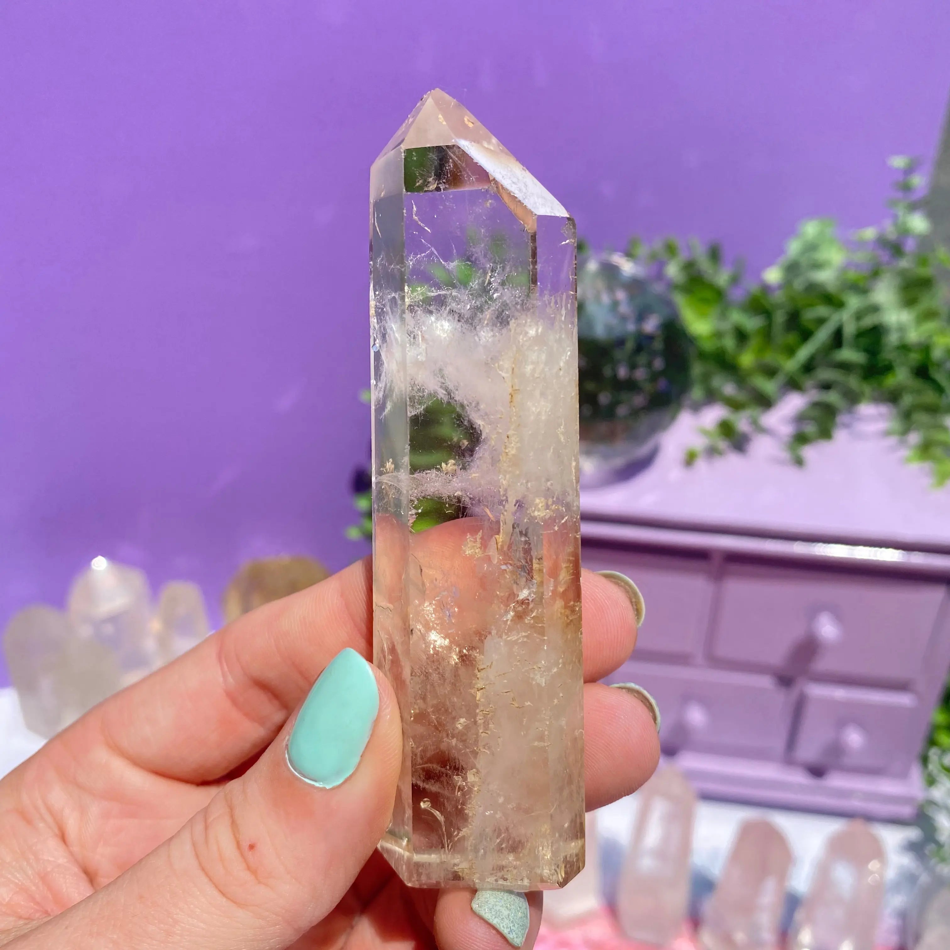 Clear Quartz Point Arabella Crystals