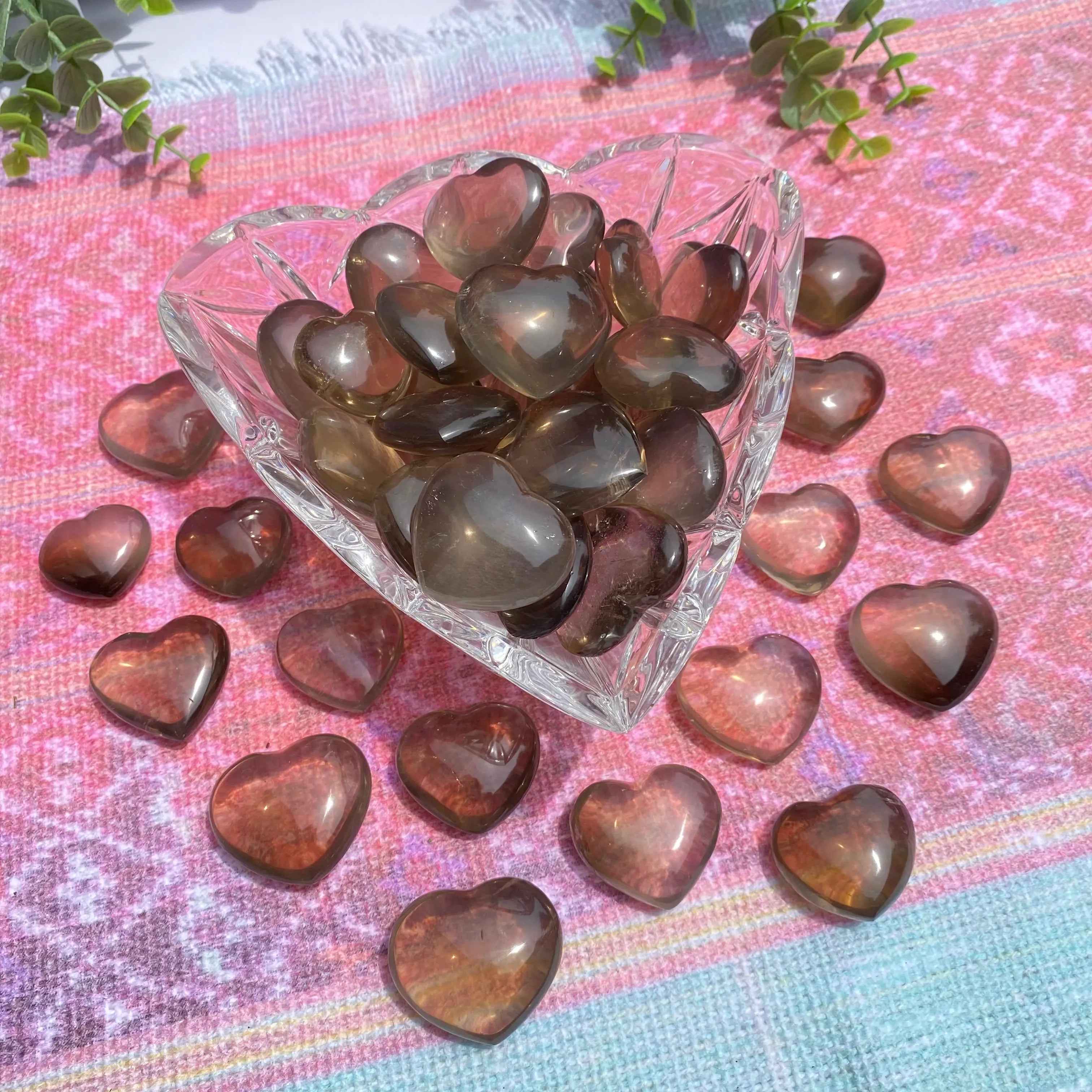 Smokey Quartz Heart Arabella Crystals