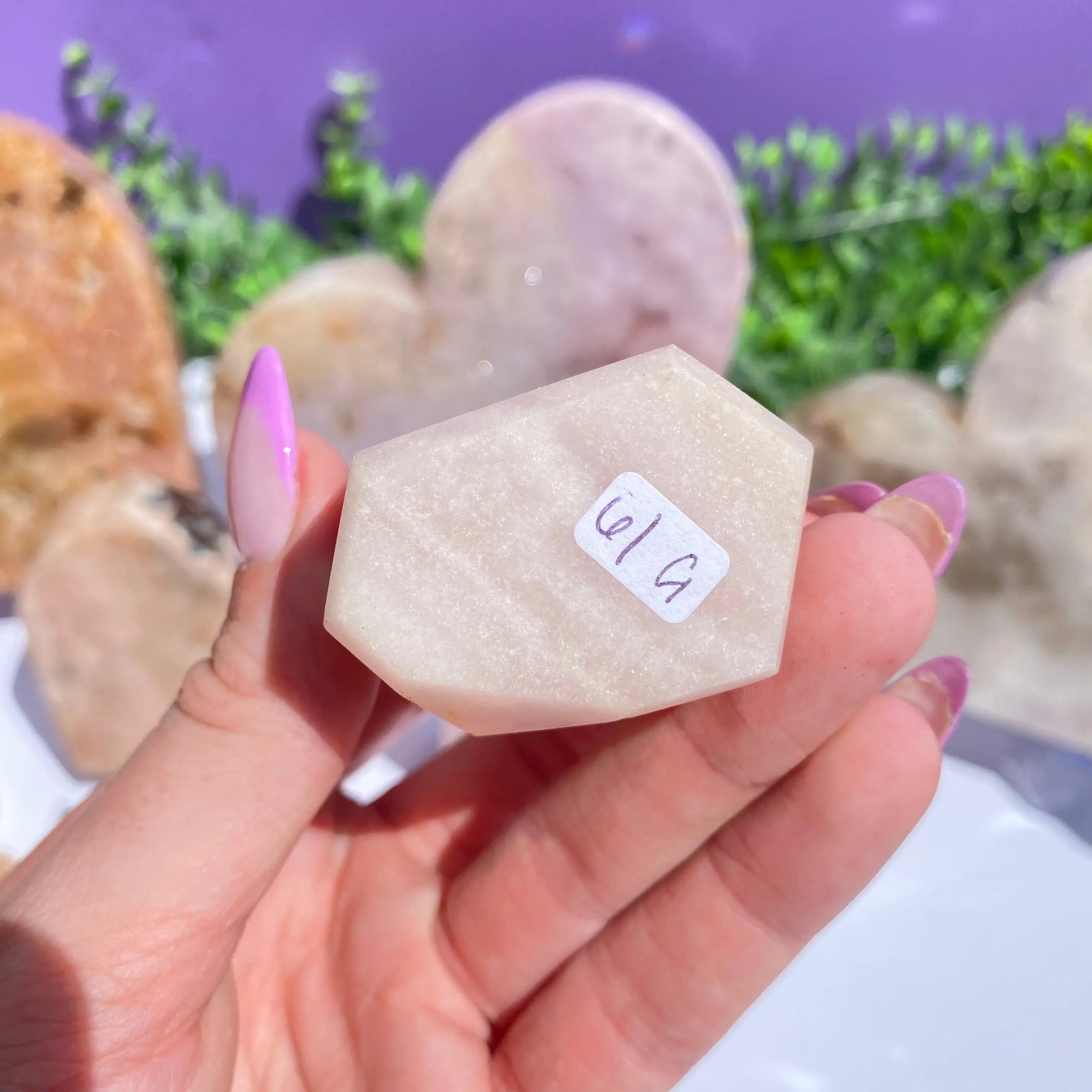 Pink Amethyst Point Arabella Crystals