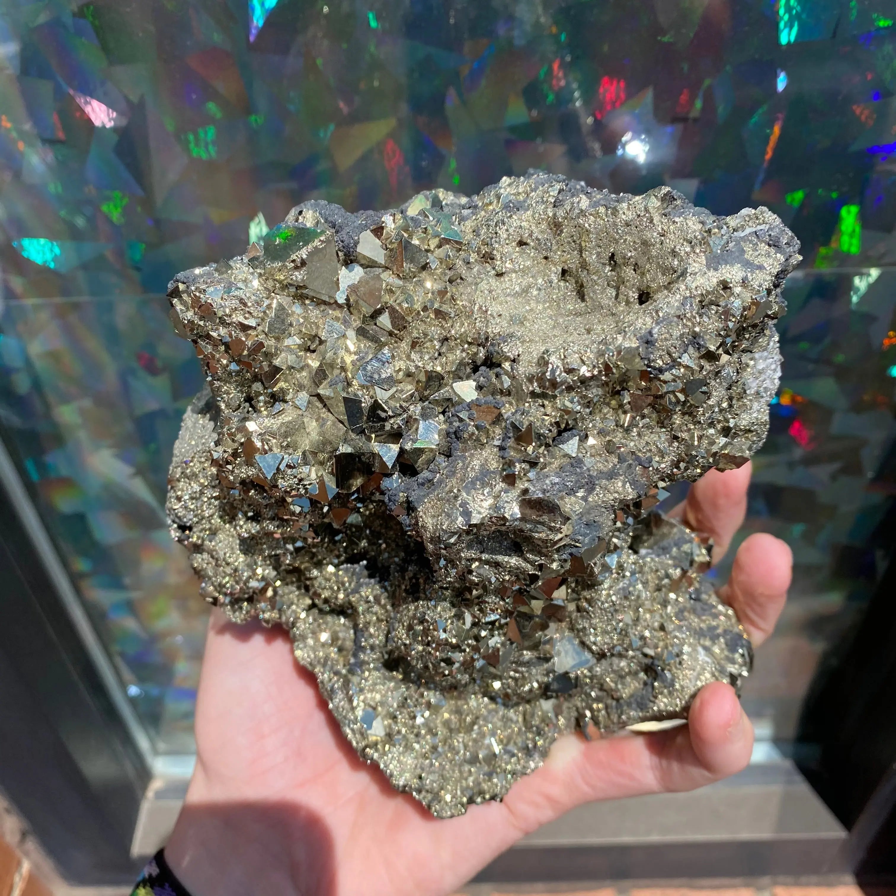 Iron Pyrite Cluster Arabella Crystals