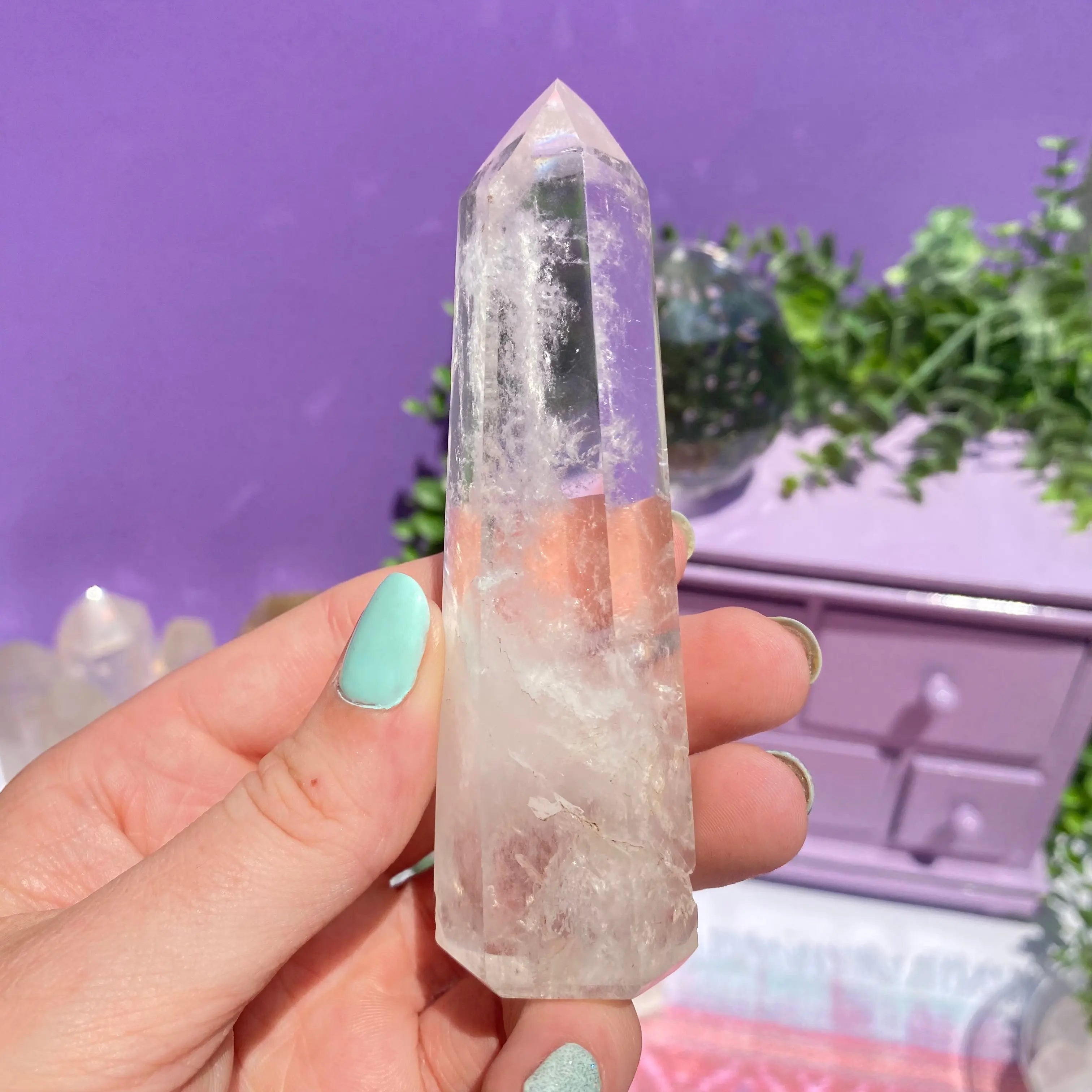 Clear Quartz Point Arabella Crystals