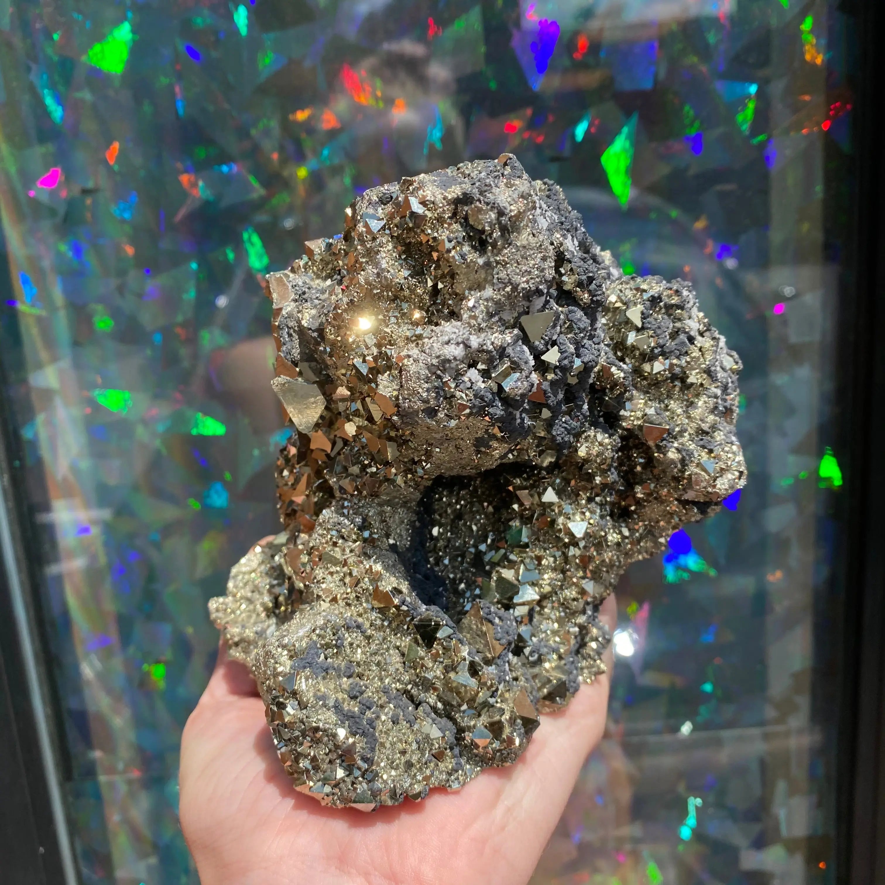 Iron Pyrite Cluster Arabella Crystals