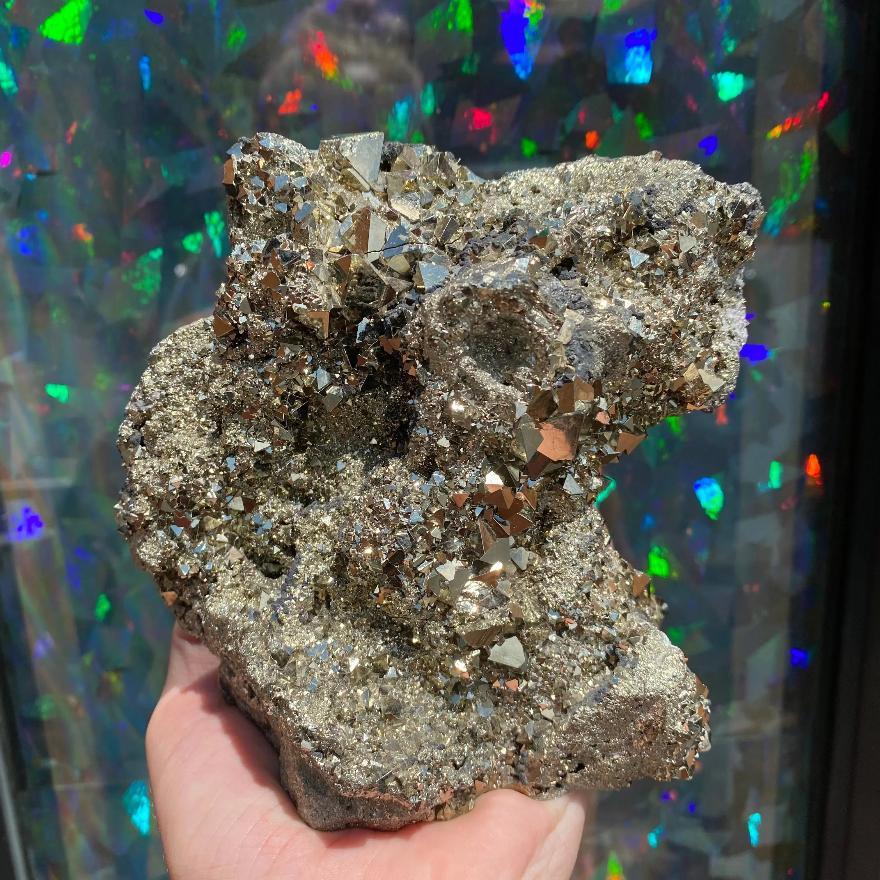 Iron Pyrite Cluster Arabella Crystals