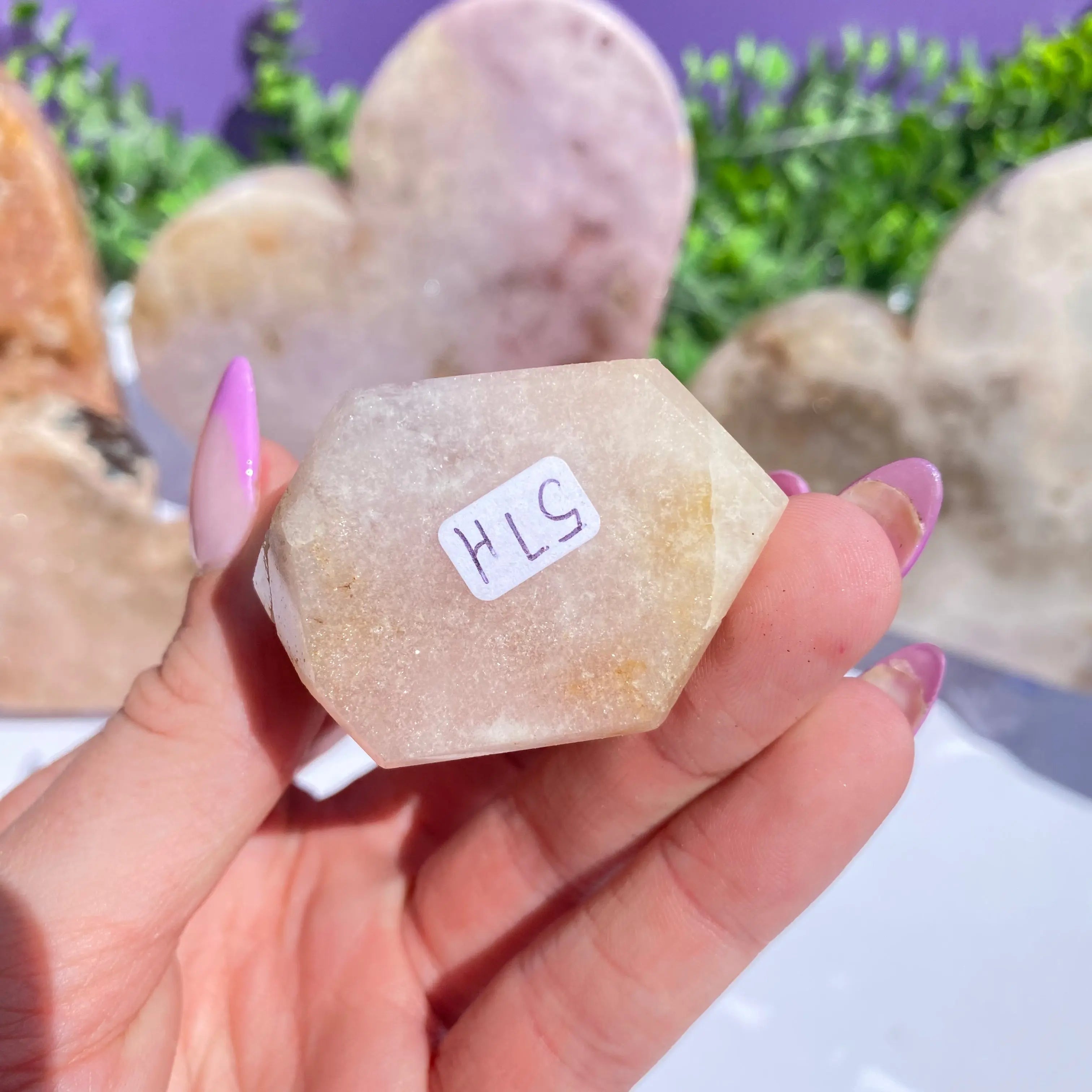 Pink Amethyst Point Arabella Crystals