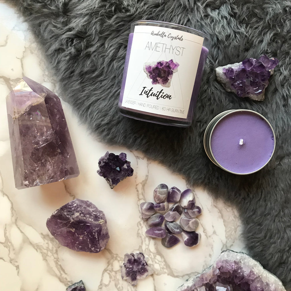 Crystal Candles: for Manifestation & Divine Intentions