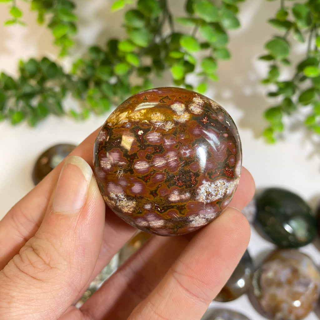 Ocean Jasper Palm Stone