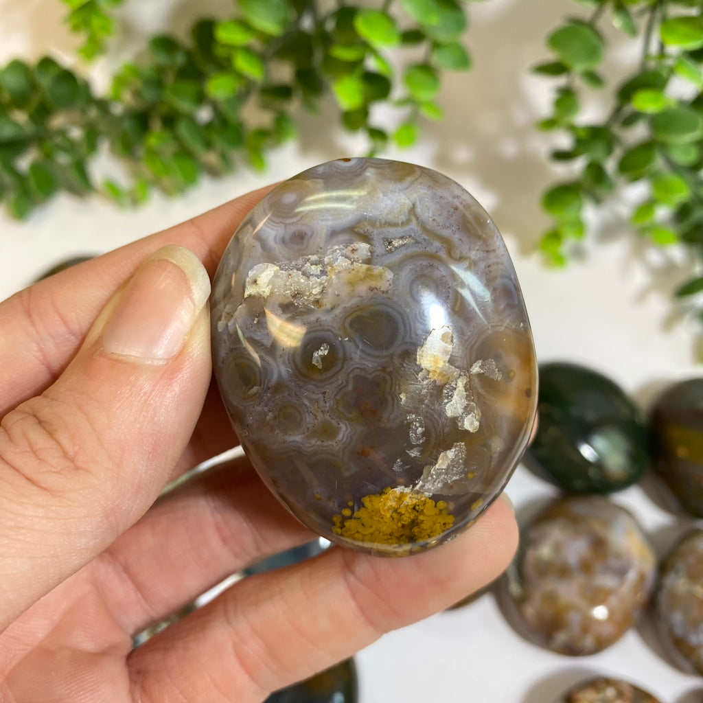 Ocean Jasper Palm Stone