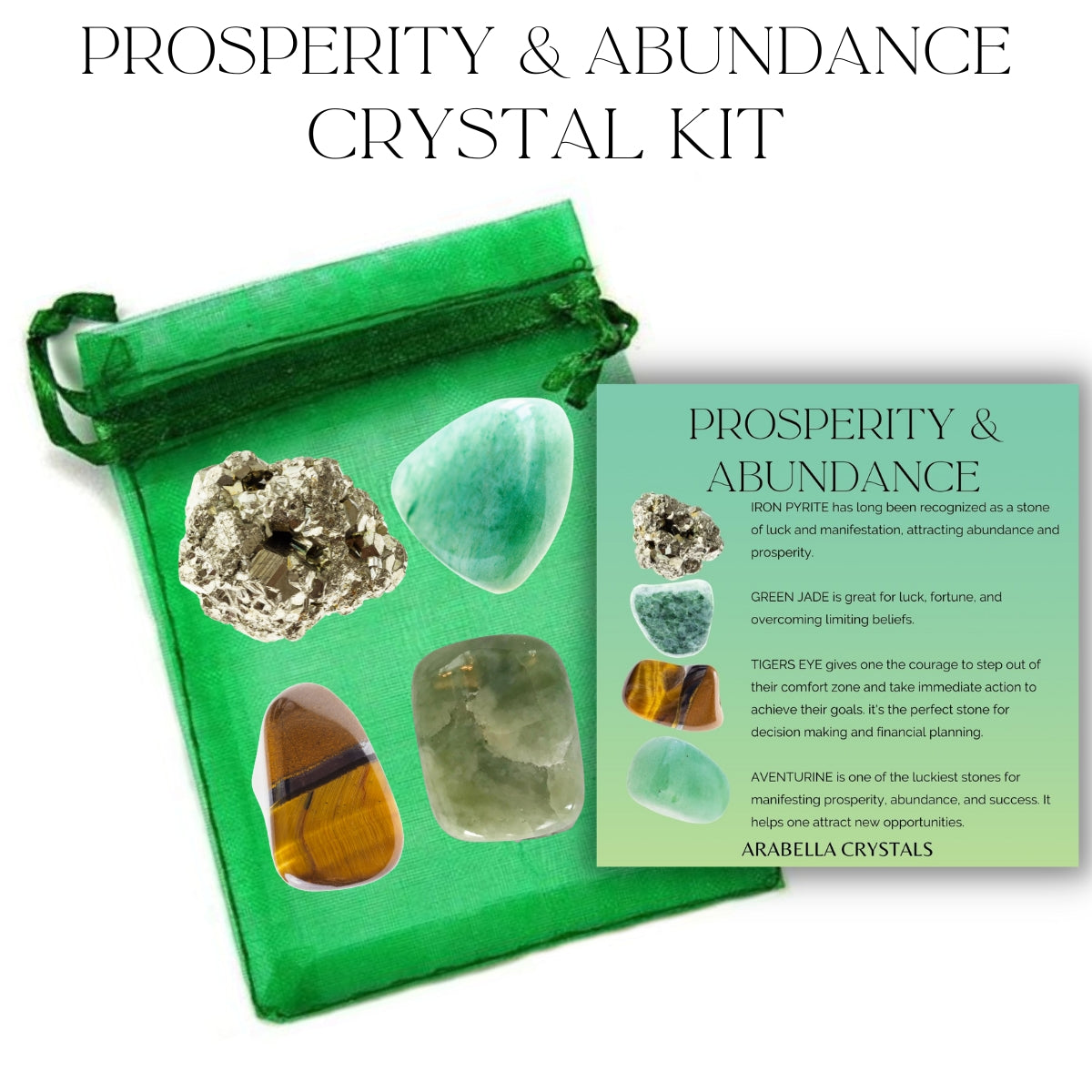 Prosperity and Abundance Crystal Kit