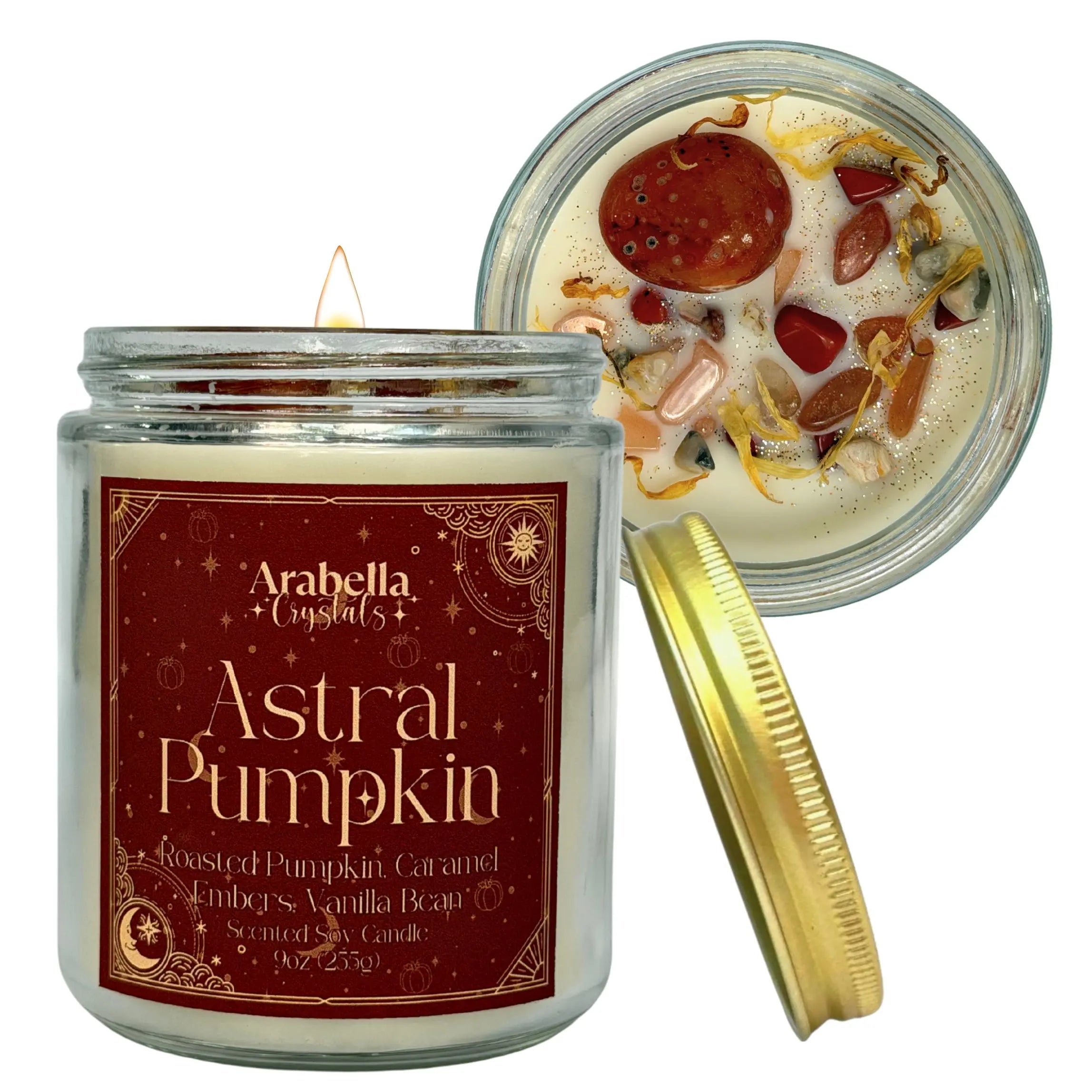 The Season of Magic: Halloween Candle Bundle Arabella Crystals