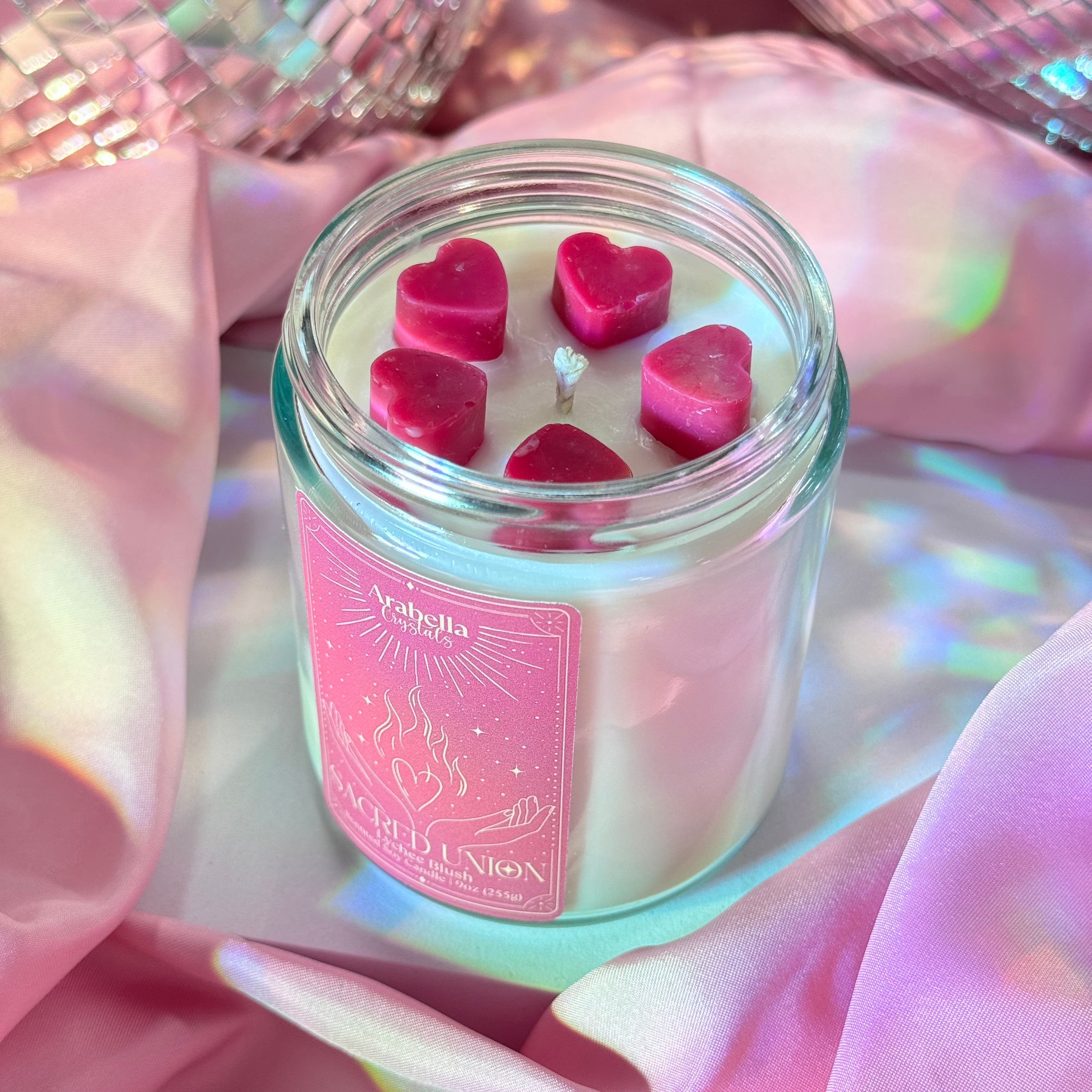 Sacred Union Valentines Day Candle