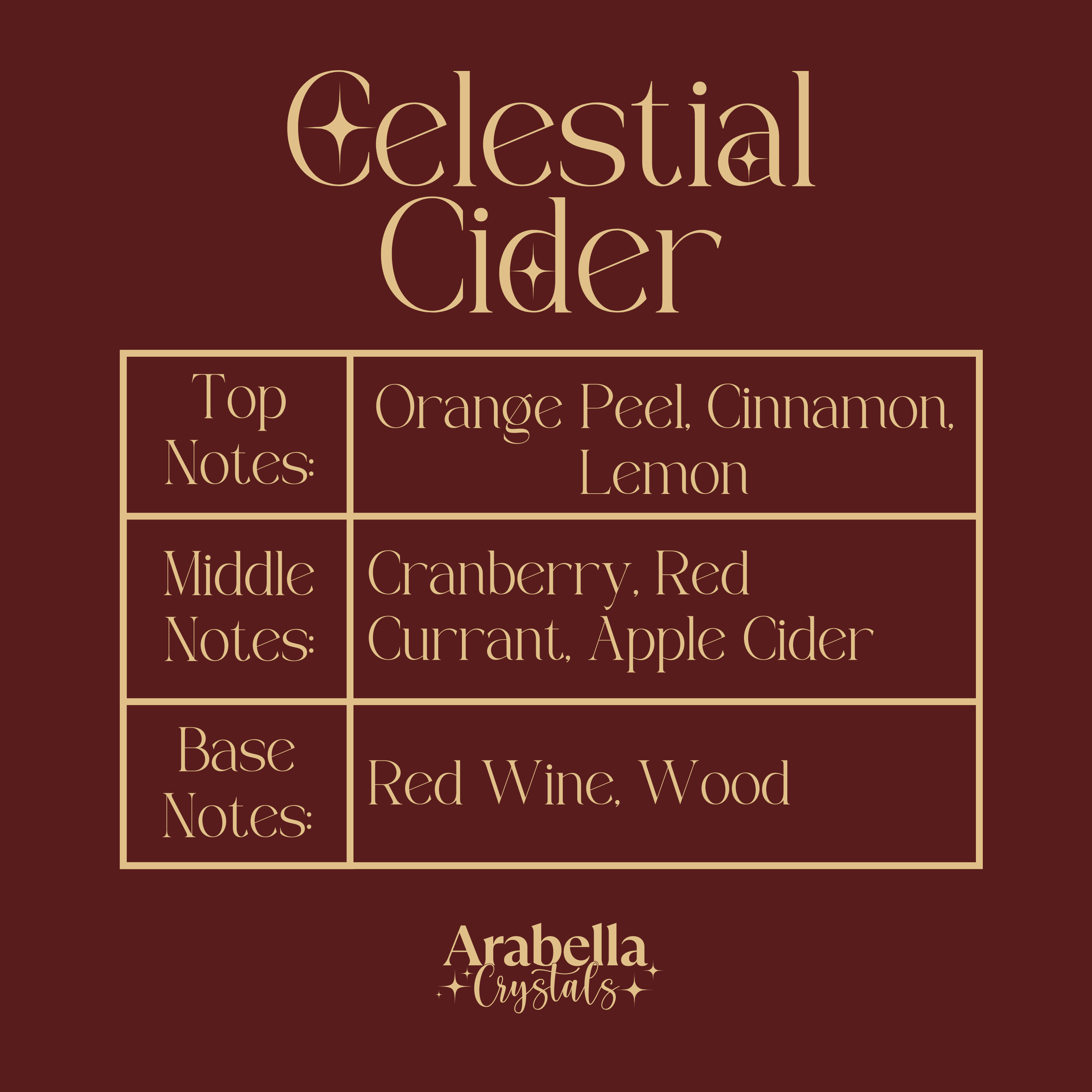 Celestial Cider Holiday Candle | Orange Peel, Cinnamon, Apple Cider, Wood