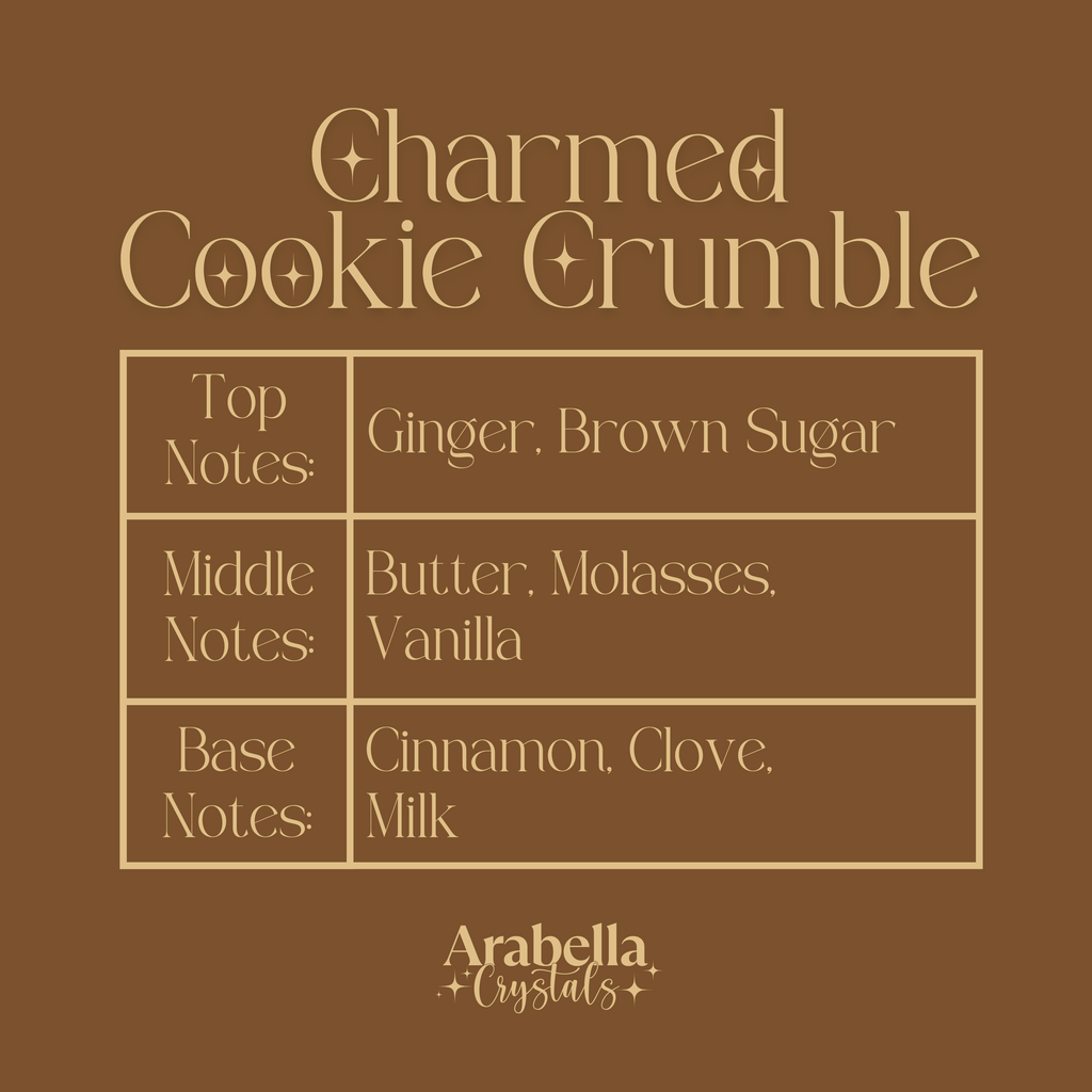 Charmed Cookie Crumble Holiday Candle | Brown Sugar, Cinnamon, Vanilla