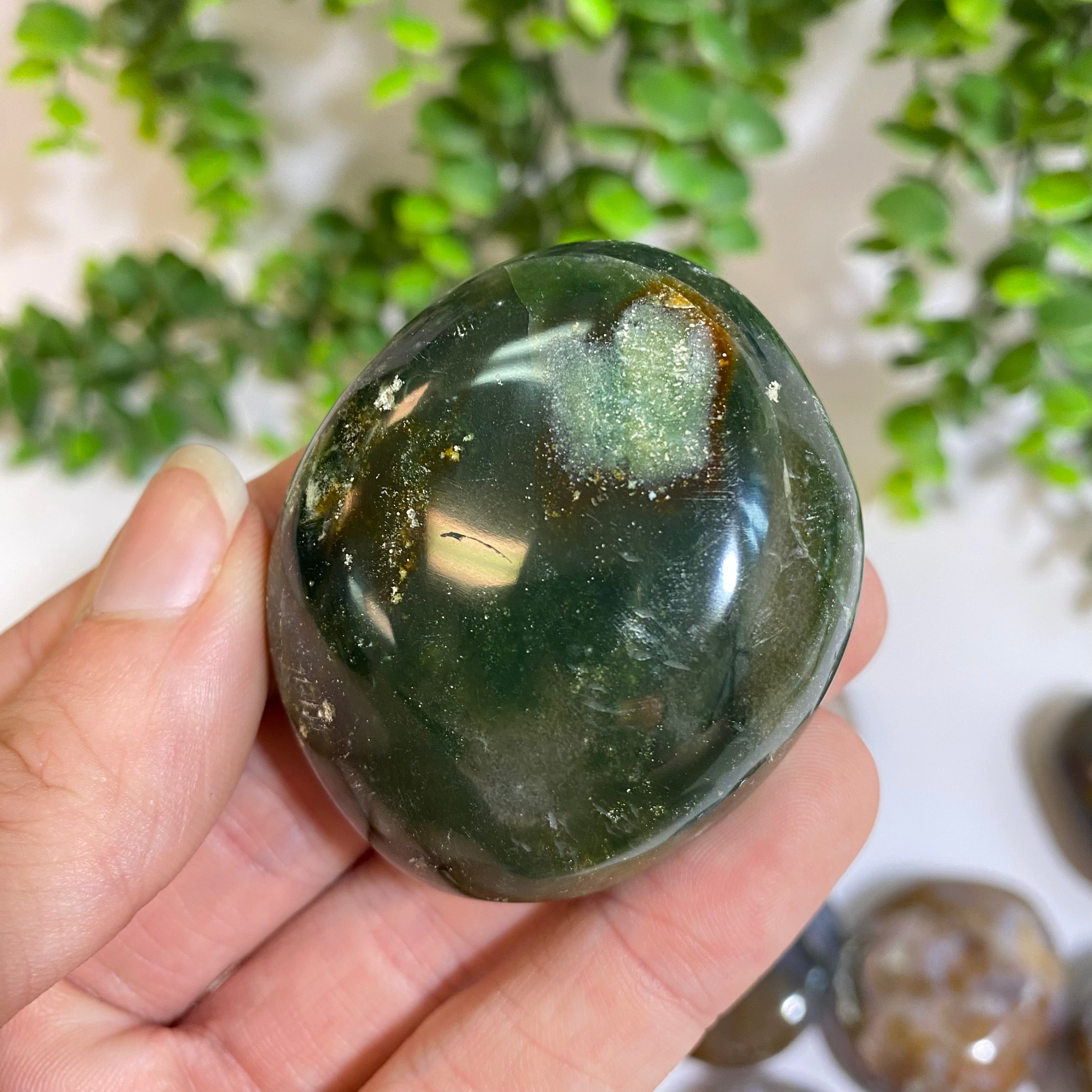 Ocean Jasper Palm Stone