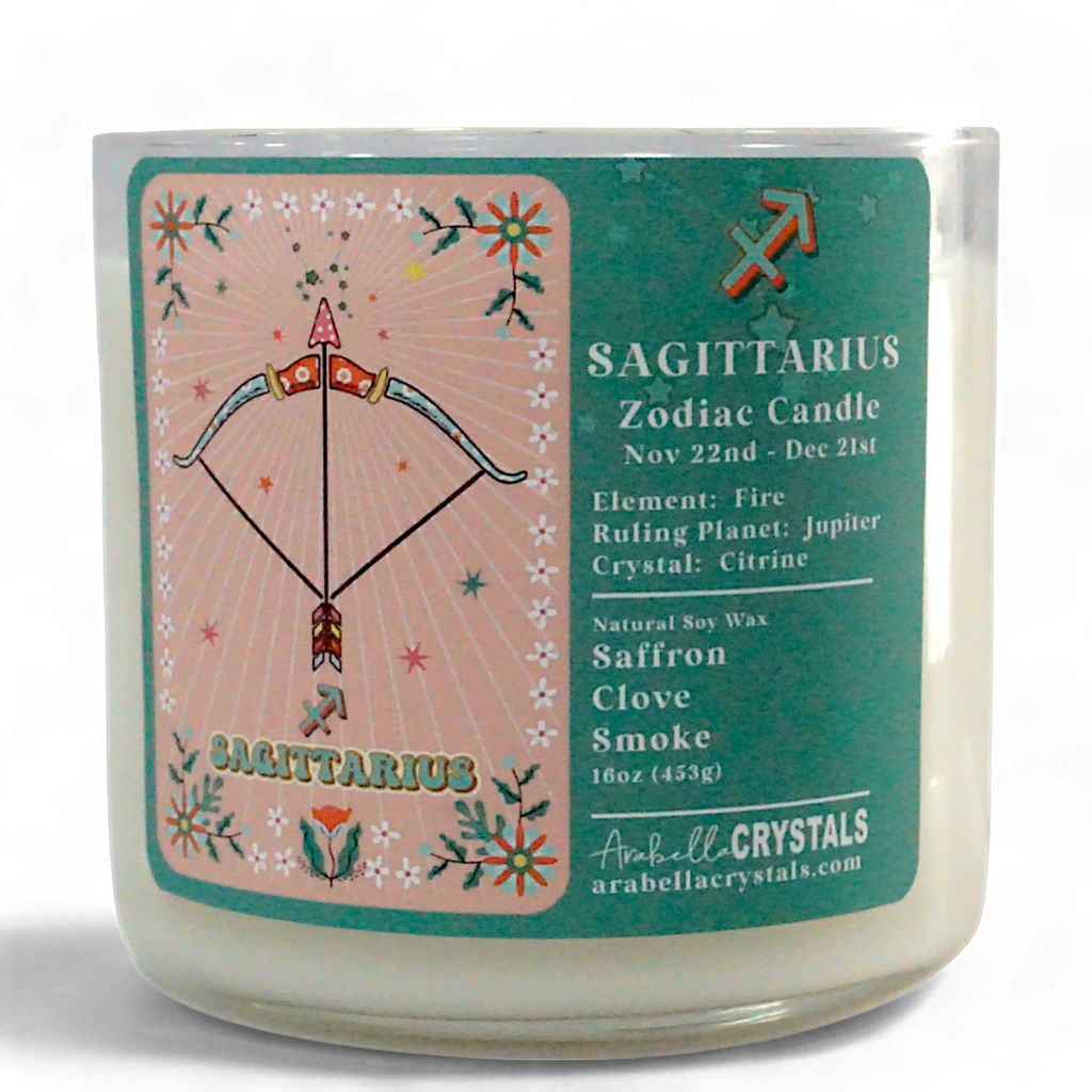 Sagittarius 3-Wick Zodiac Candle