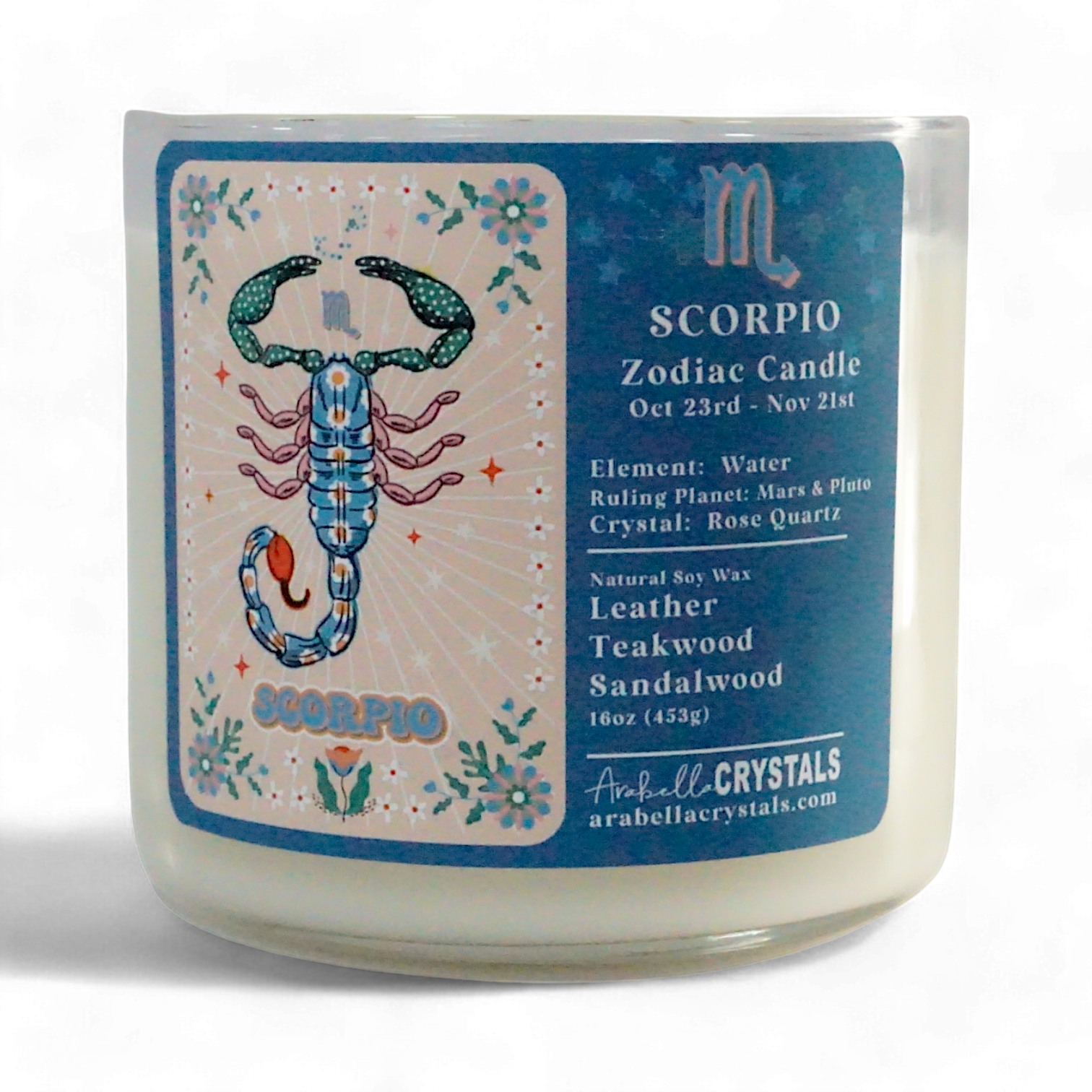 Scorpio 3-Wick Zodiac Candle