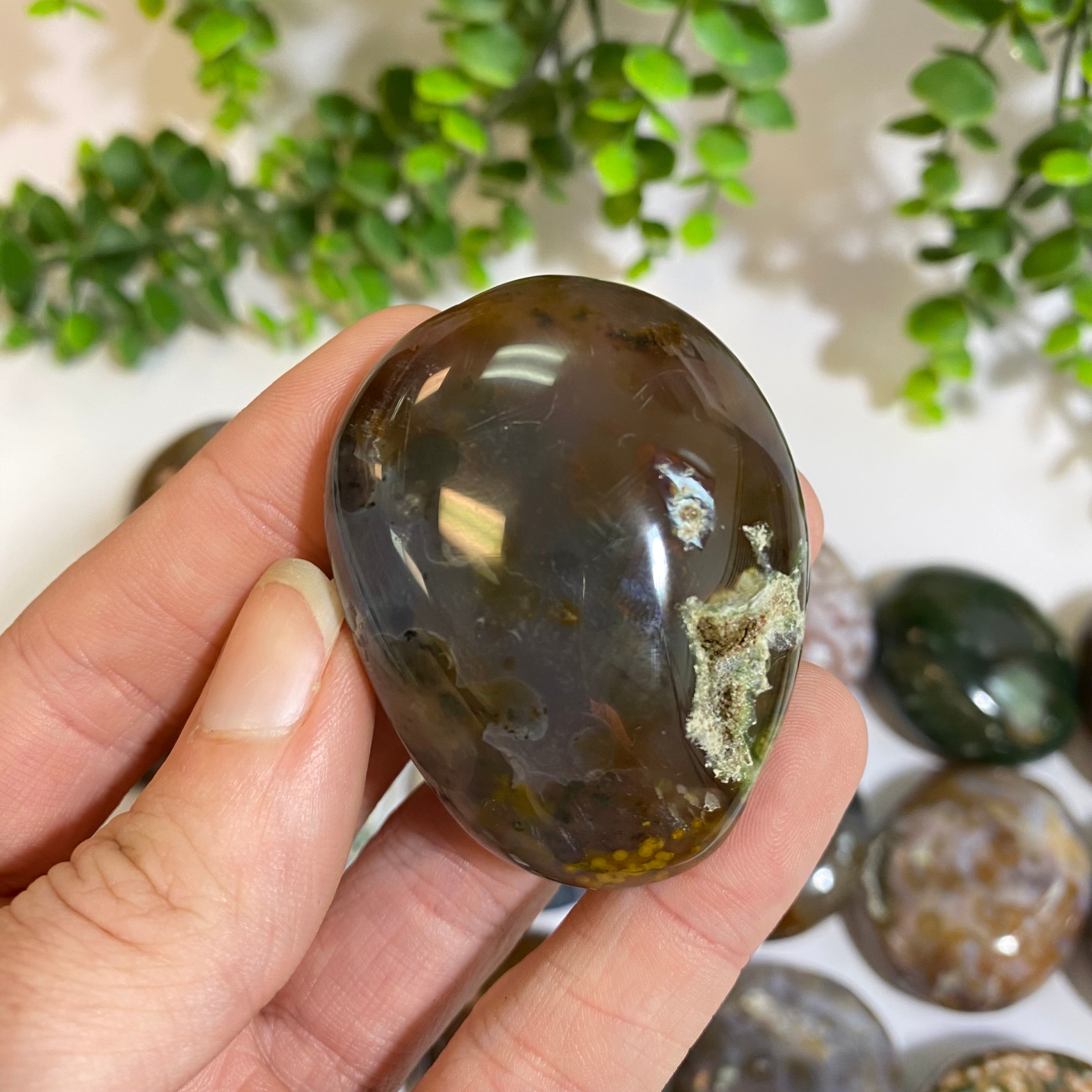 Ocean Jasper Palm Stone