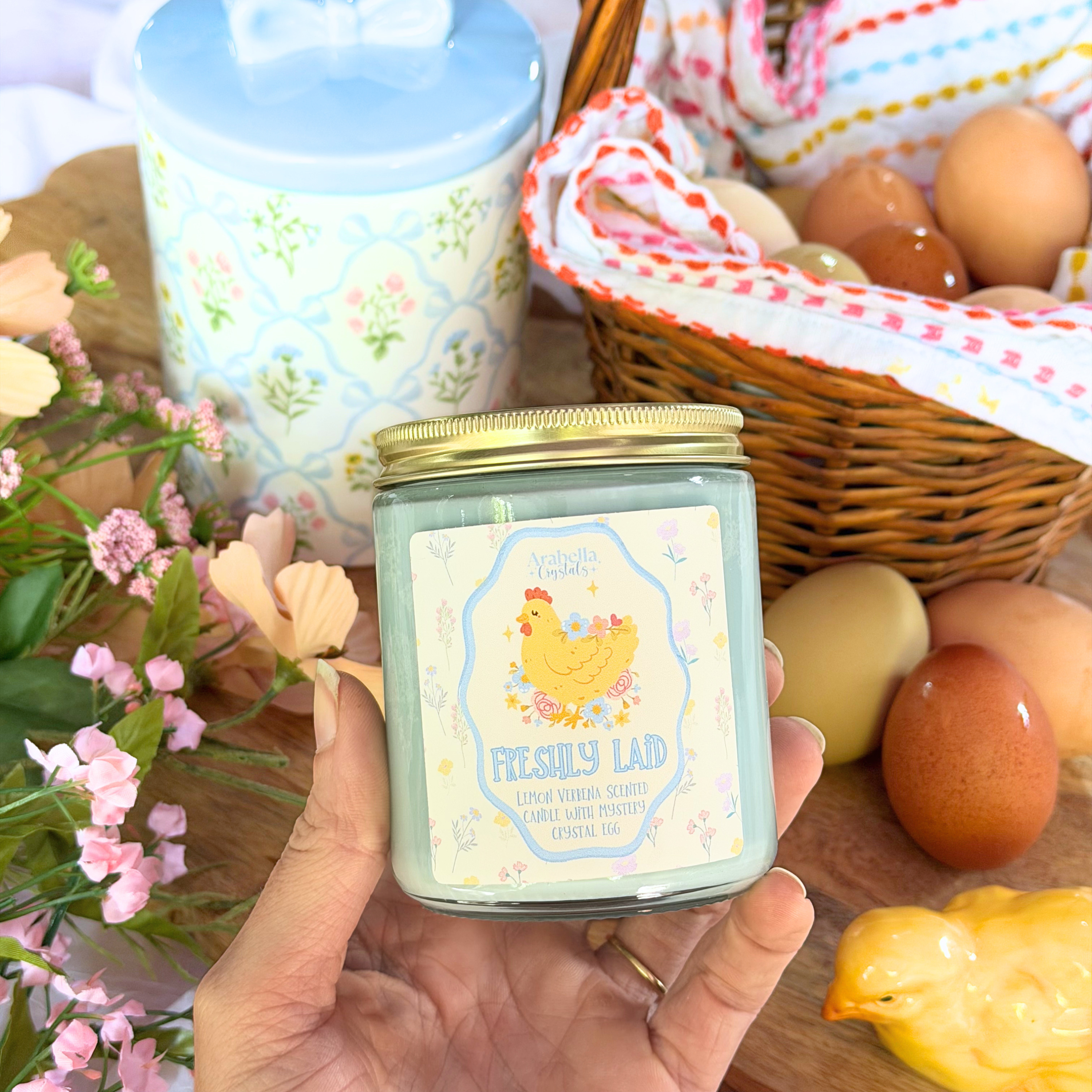 Freshly Laid Spring Homestead Soy Candle