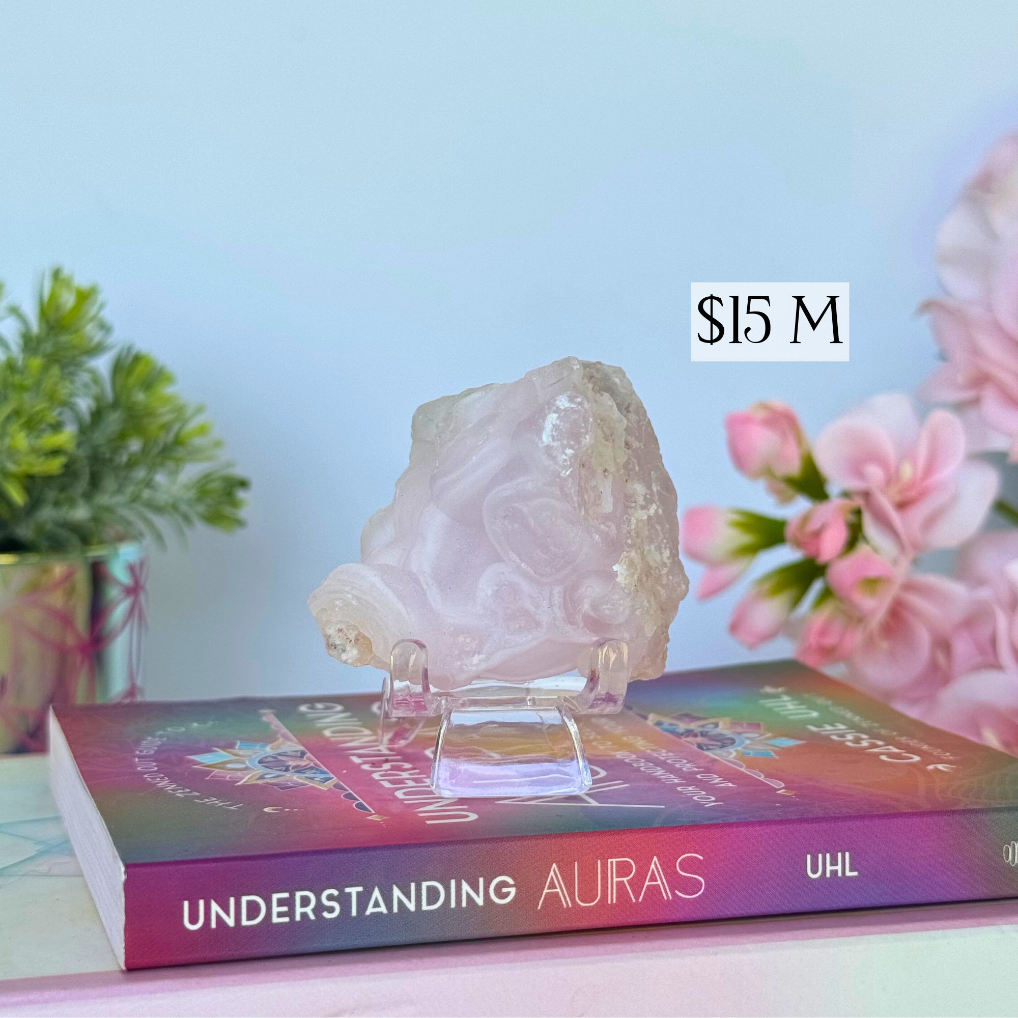 Pink Chalcedony Clusters