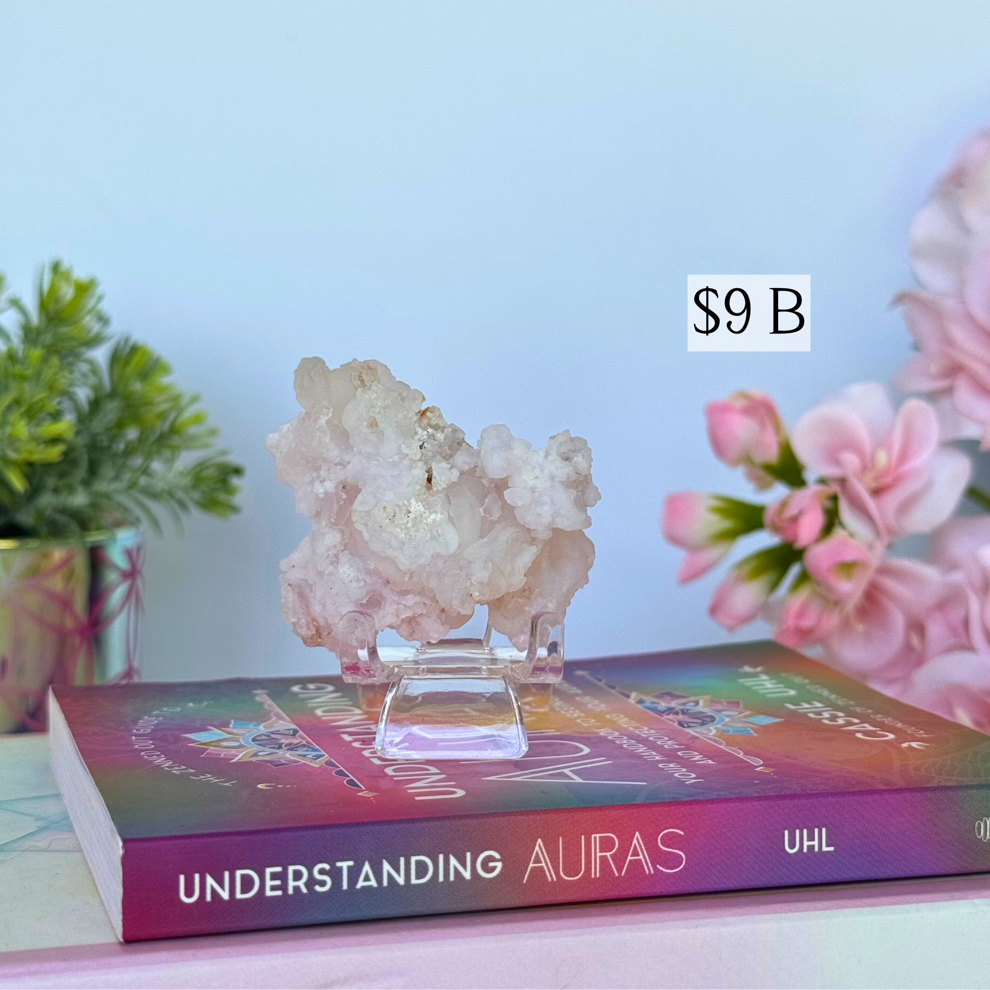 Pink Chalcedony Clusters