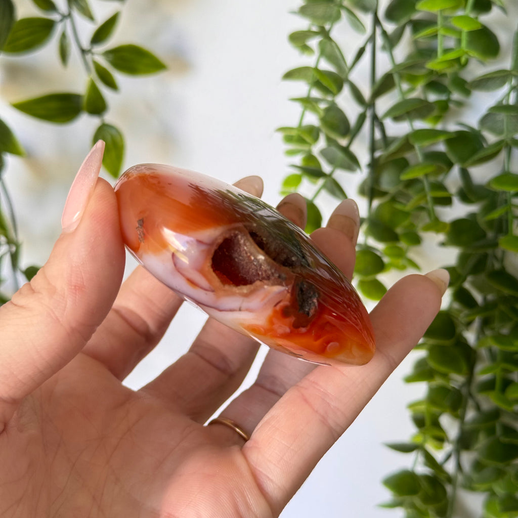 Carnelian Agate Heart