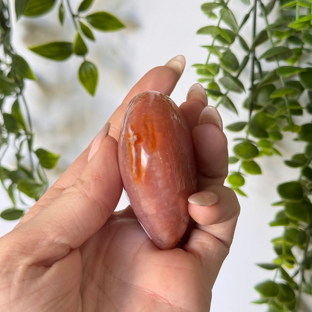 Carnelian Agate Heart