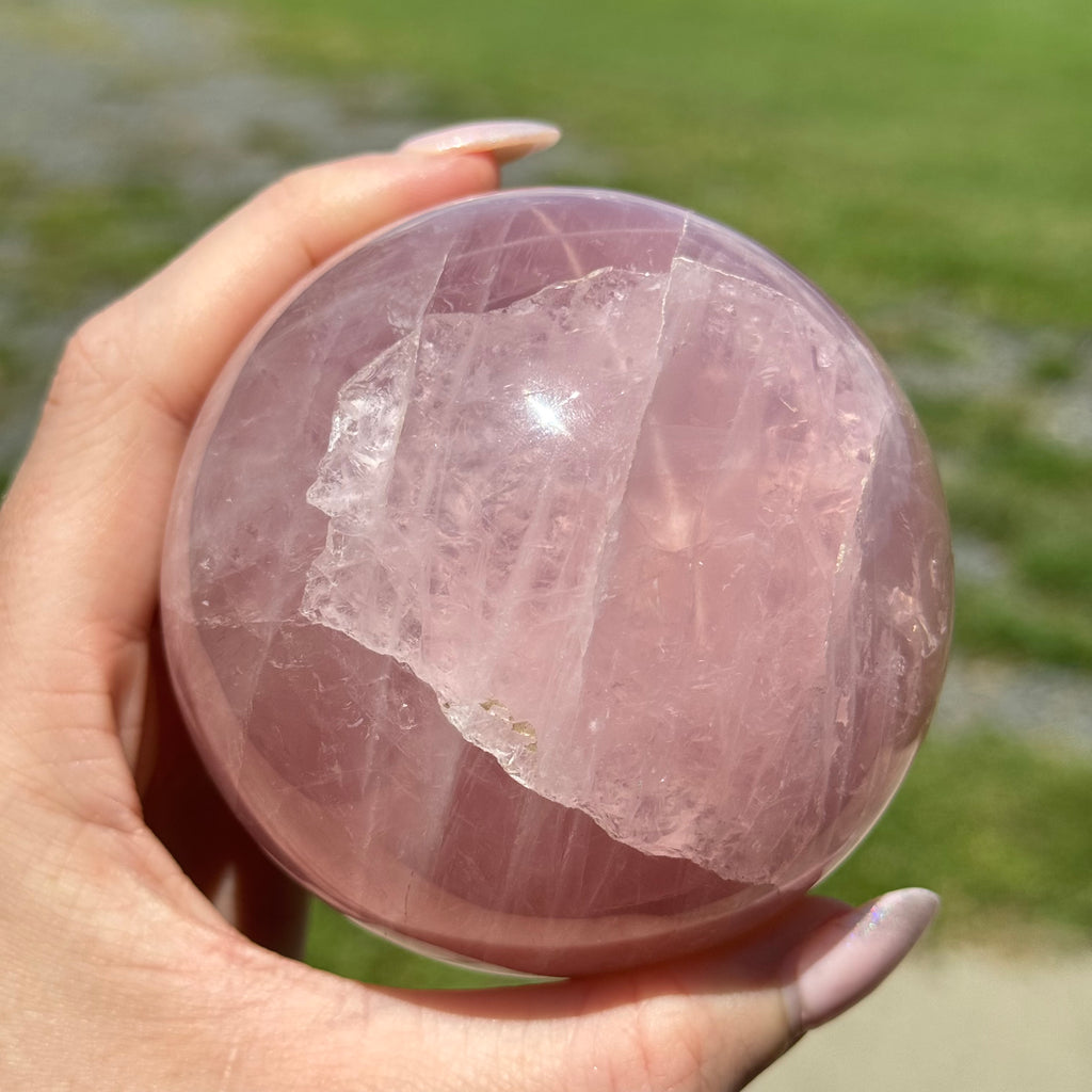 Rose Quartz Sphere