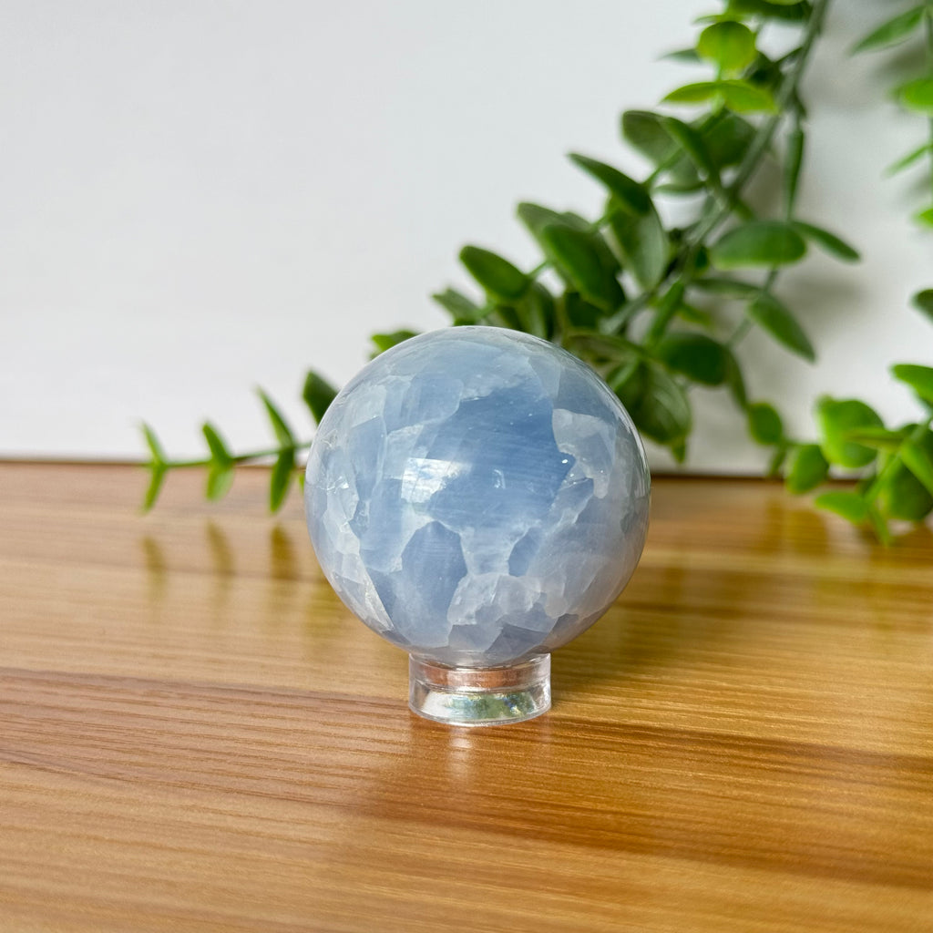 Blue Calcite Sphere