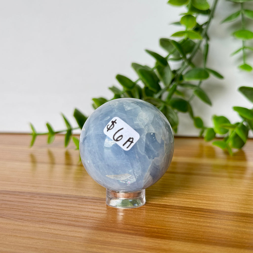 Blue Calcite Sphere