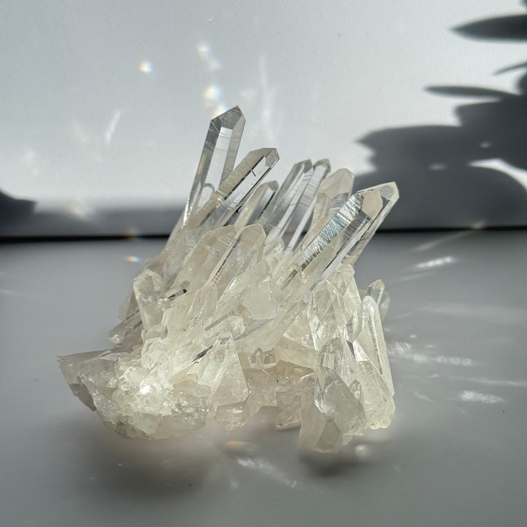 Arkansas High-Quality Clear Quartz Cluster