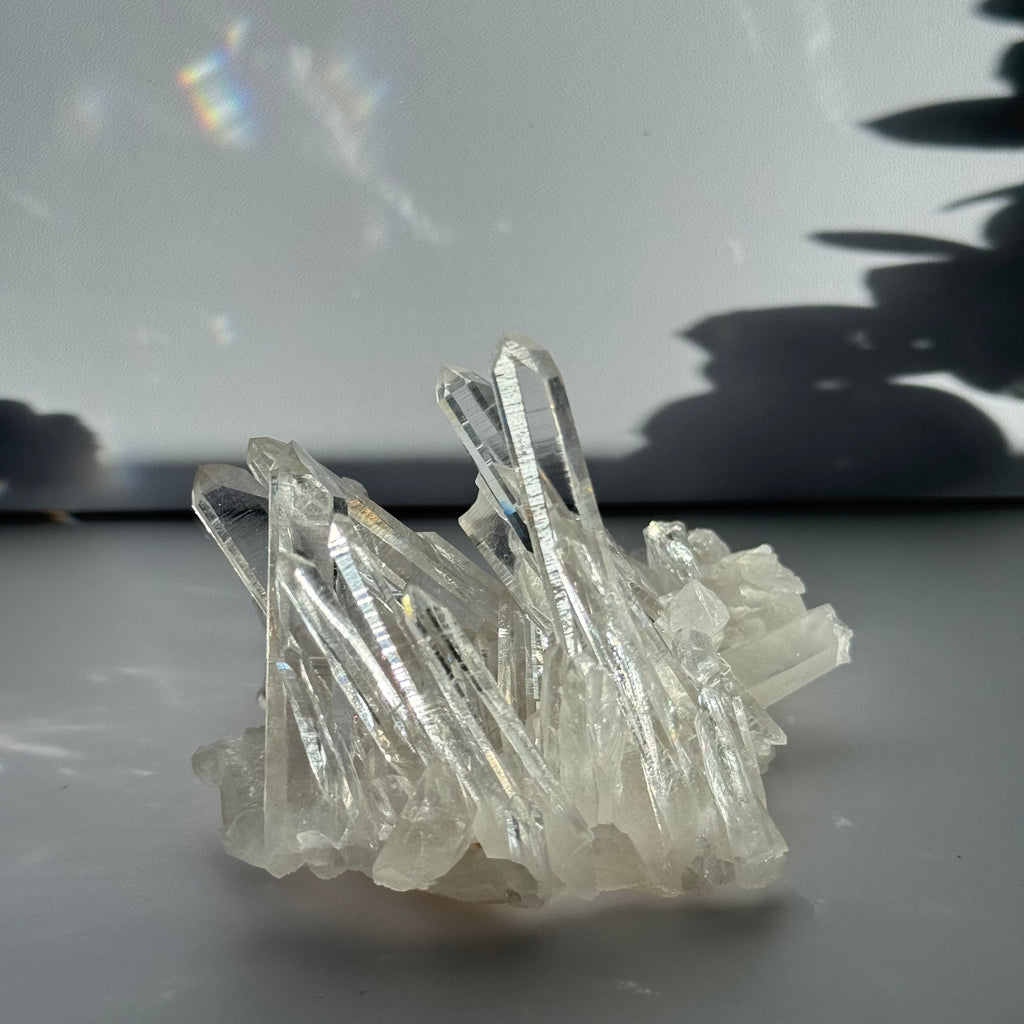 Arkansas High-Quality Clear Quartz Cluster