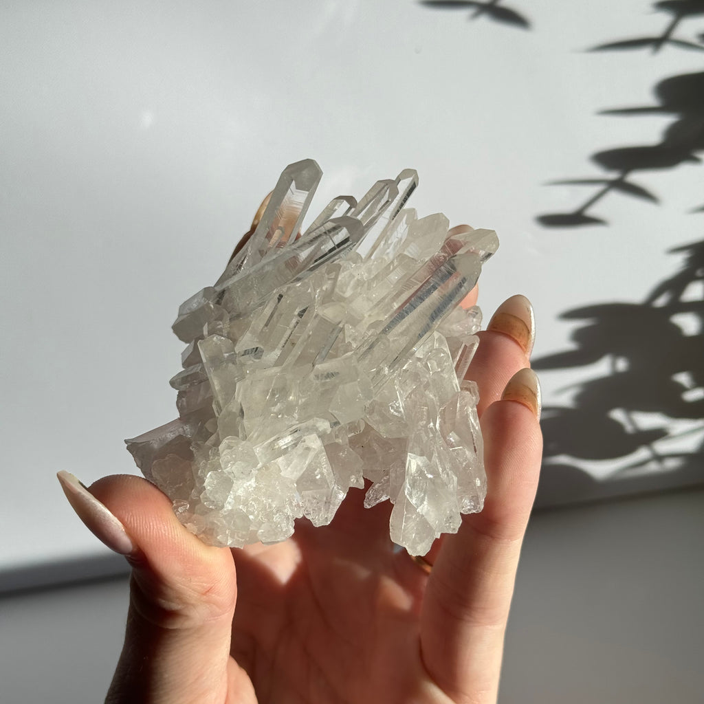 Arkansas High-Quality Clear Quartz Cluster