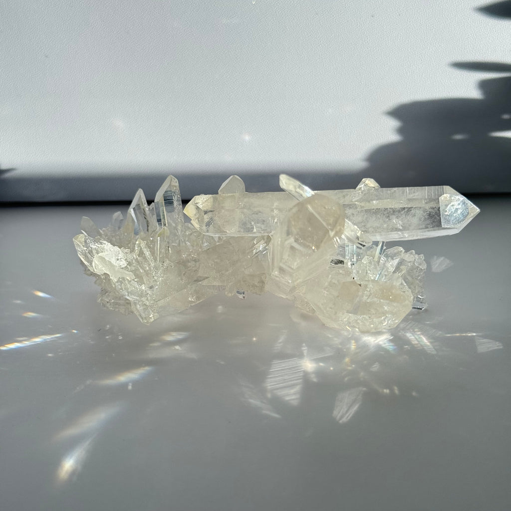 Arkansas High-Quality Clear Quartz Cluster