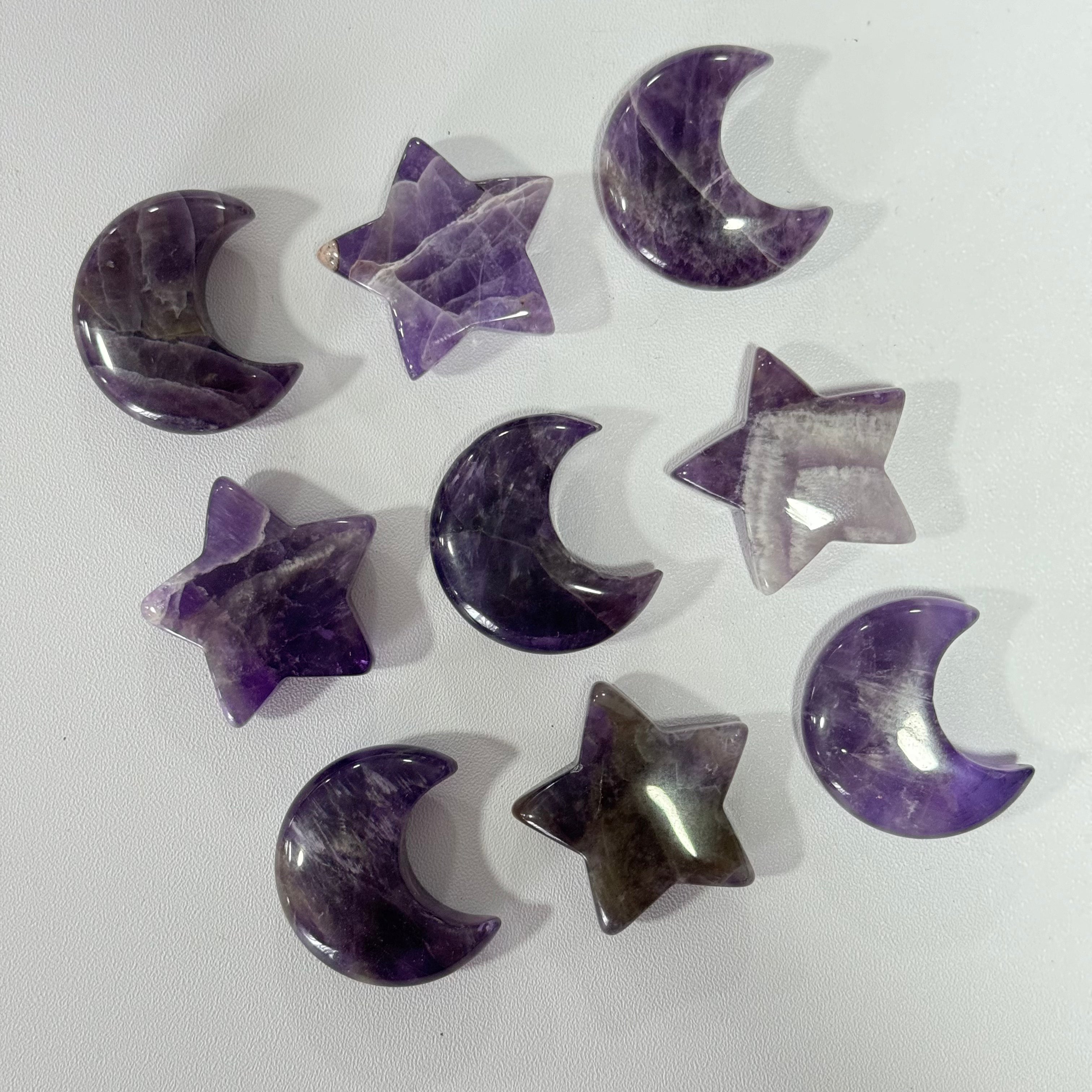 Crystal Moon & Stars