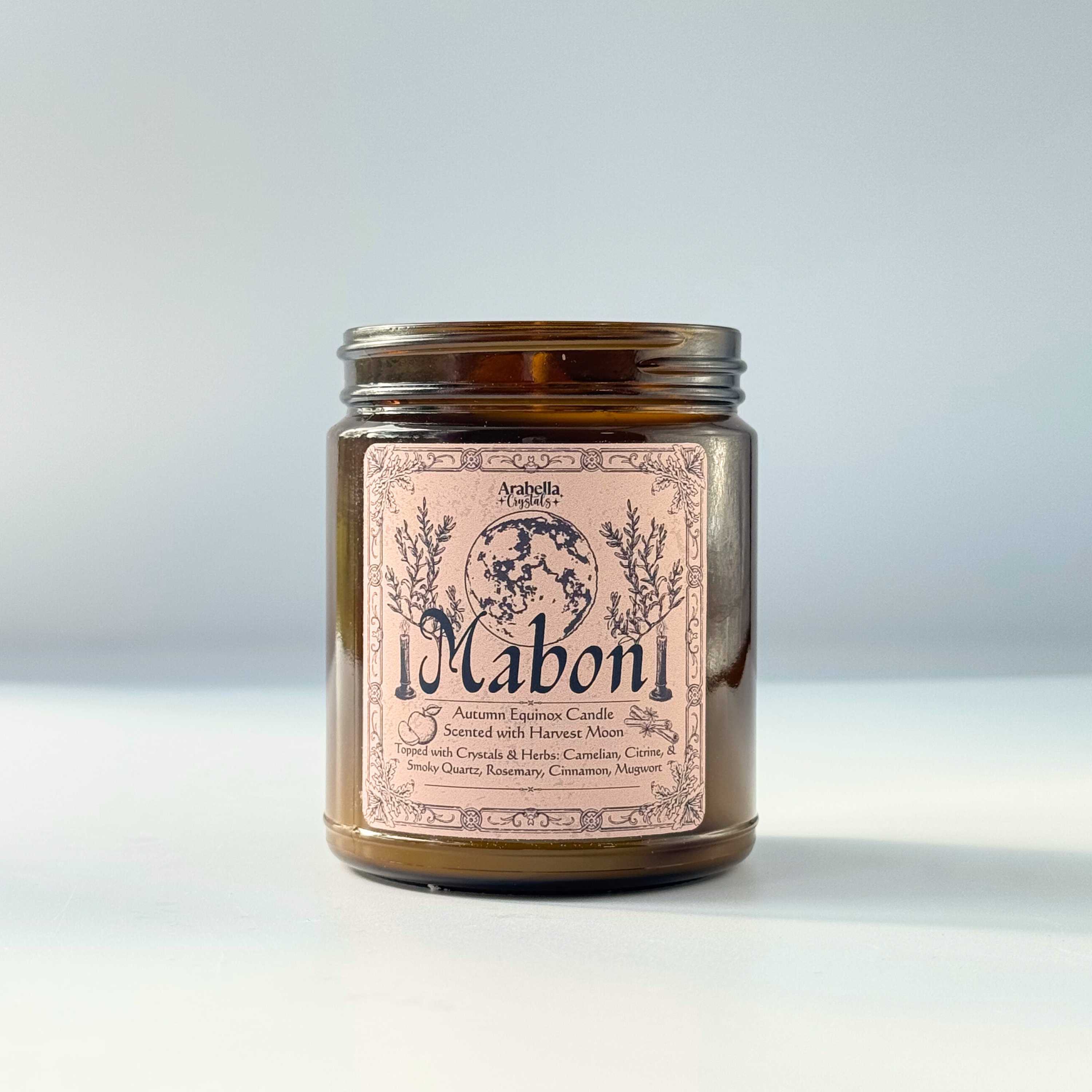 Mabon Autumn Solstice Fall Ritual Candle
