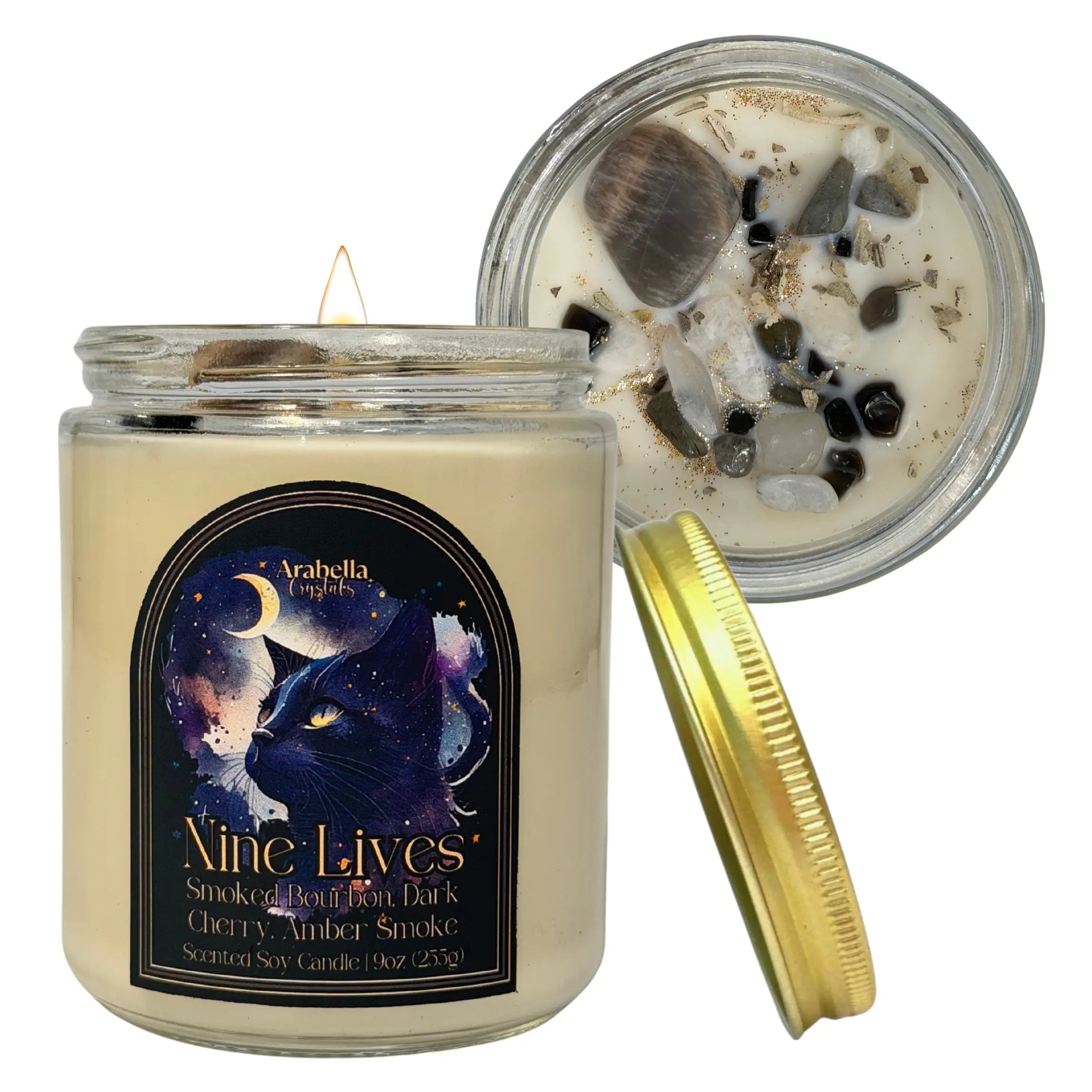 The Season of Magic: Halloween Candle Bundle Arabella Crystals