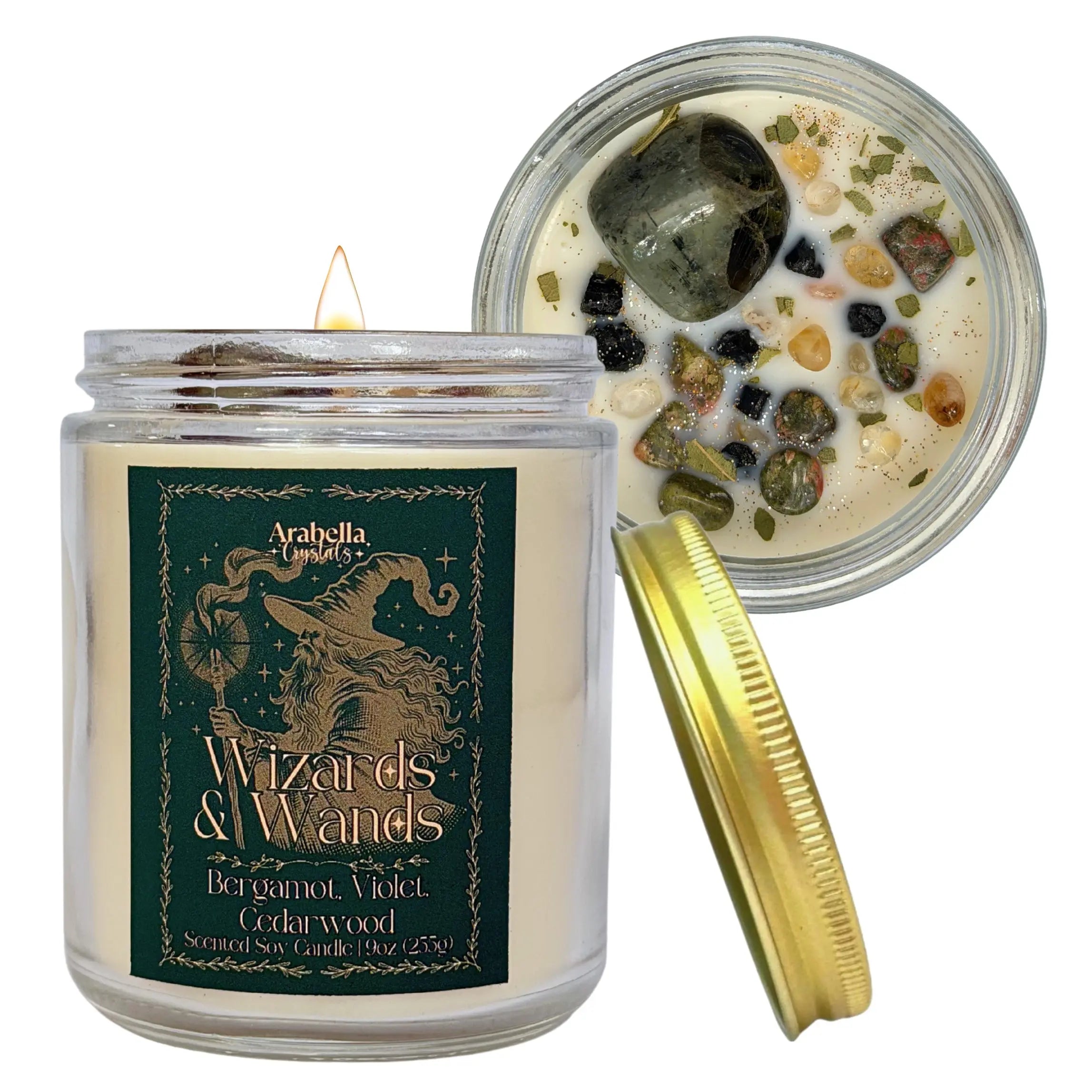 The Season of Magic: Halloween Candle Bundle Arabella Crystals