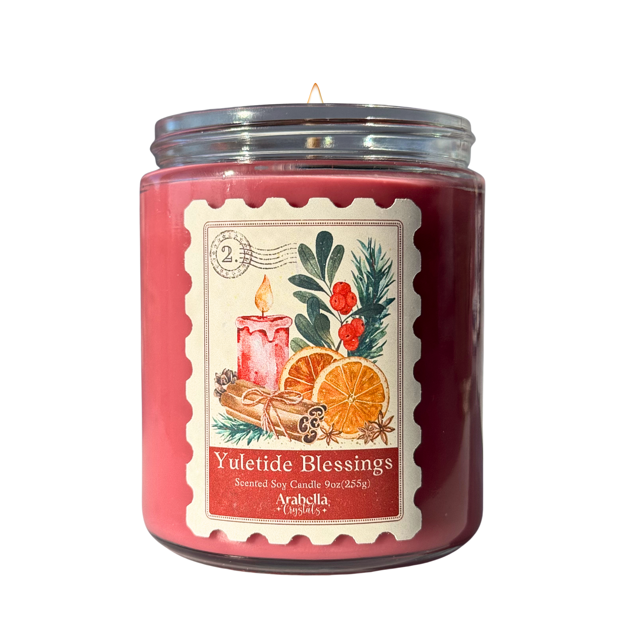Yuletide Blessings Soy Holiday Candle