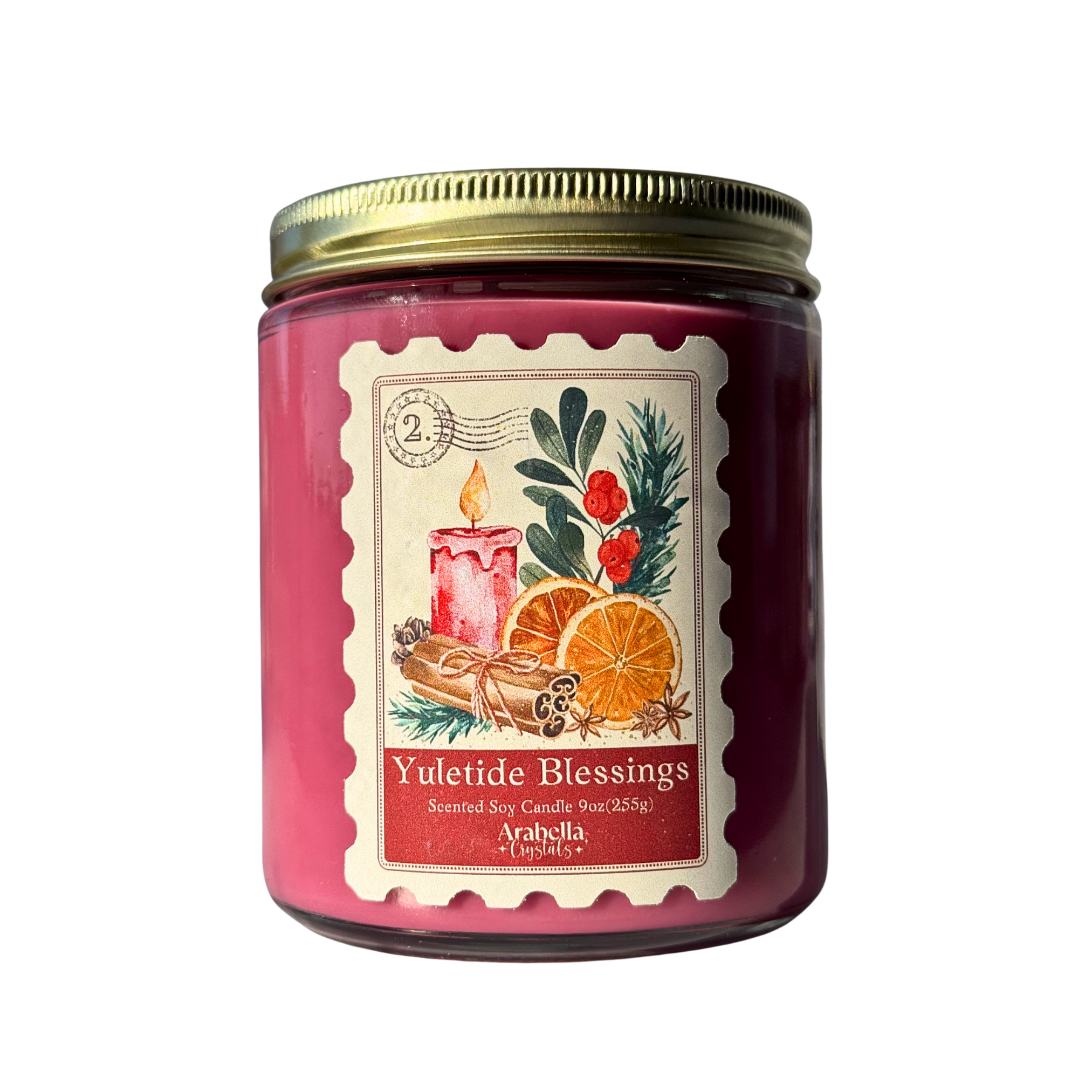 Yuletide Blessings Soy Holiday Candle
