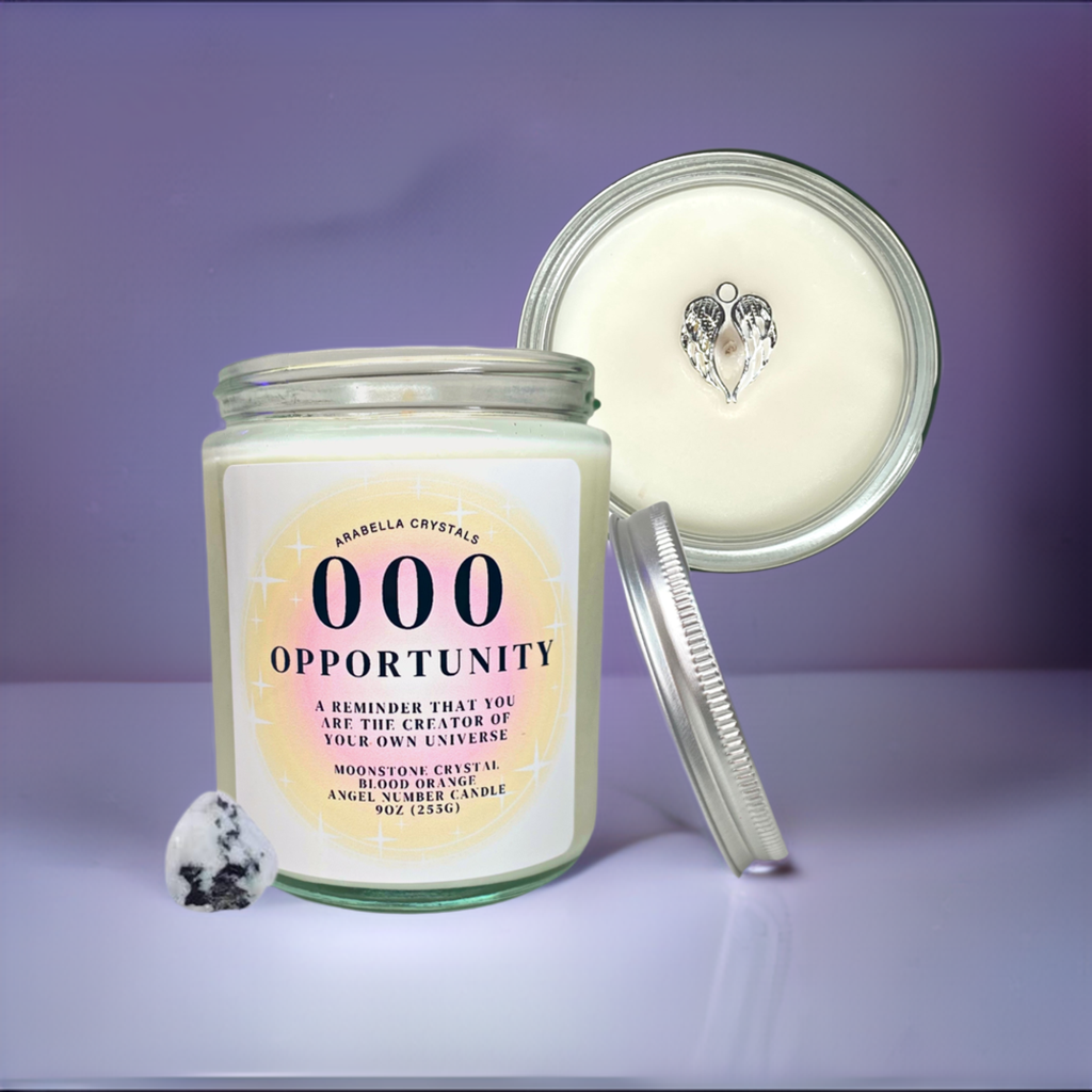000 Opportunity Angel Number Candle