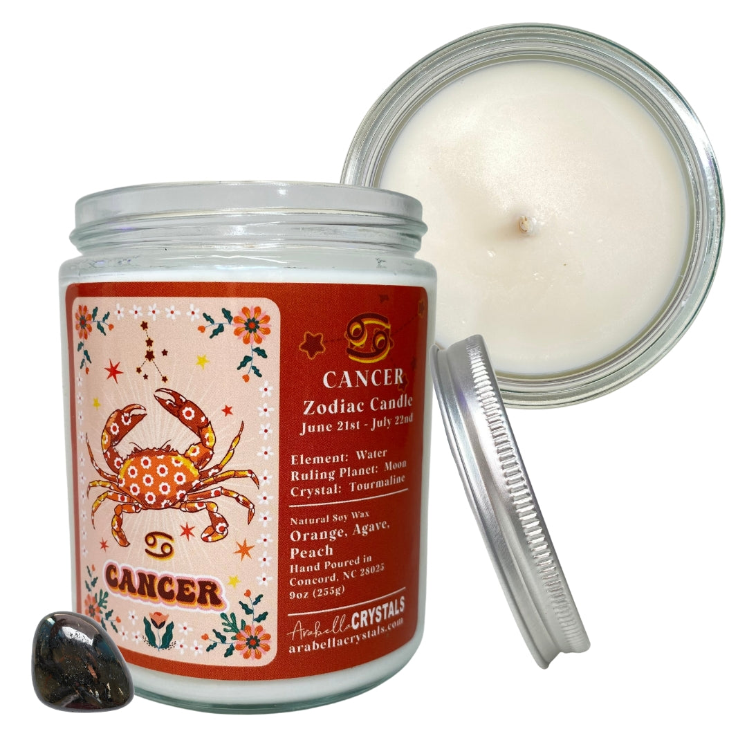 Cancer Zodiac Candle