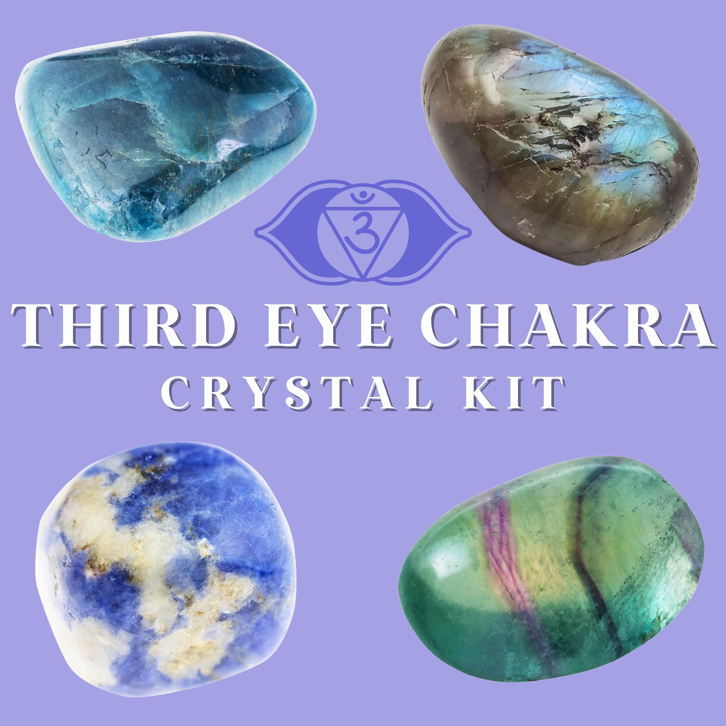 Third Eye Chakra Crystal Kit