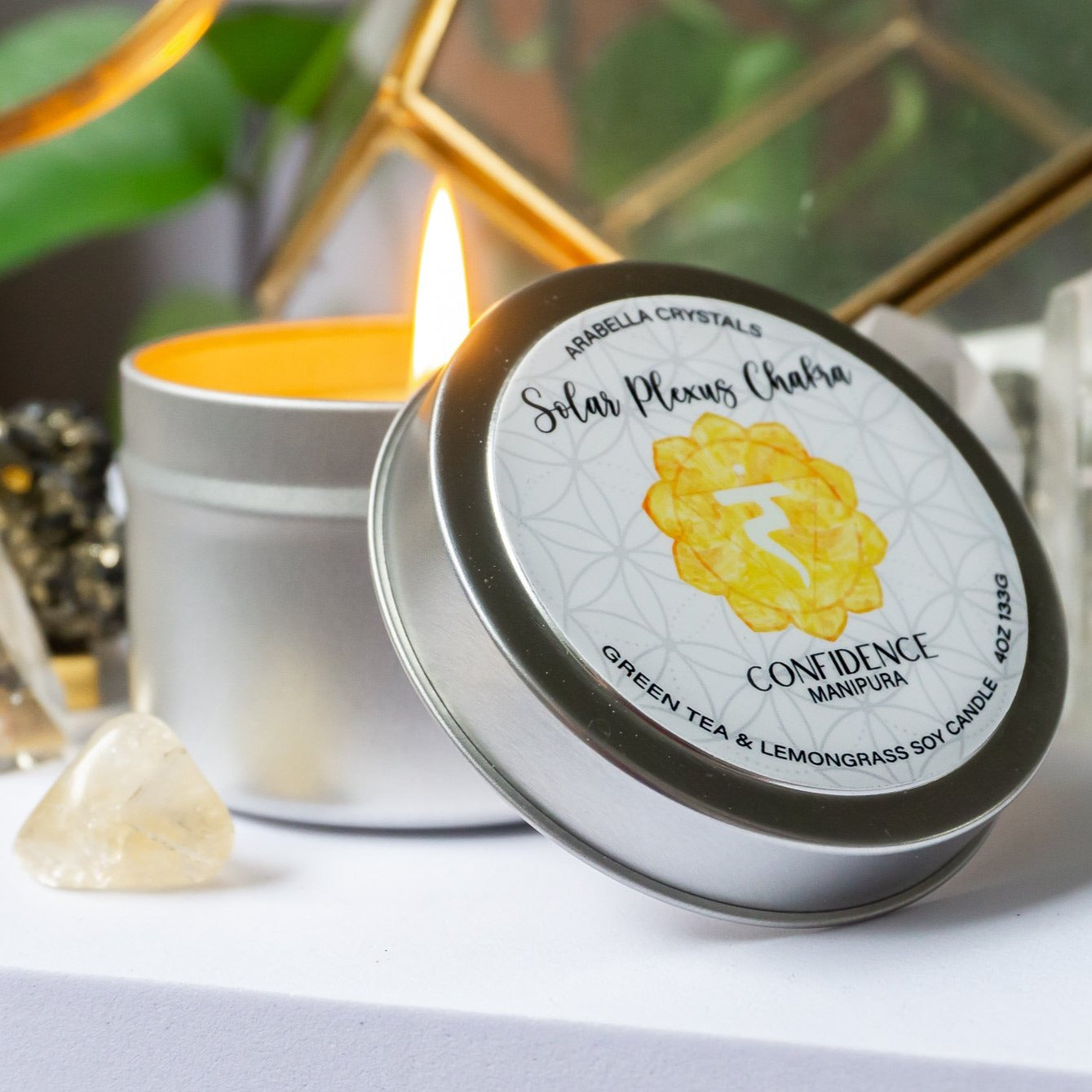 Solar Plexus Chakra Candle