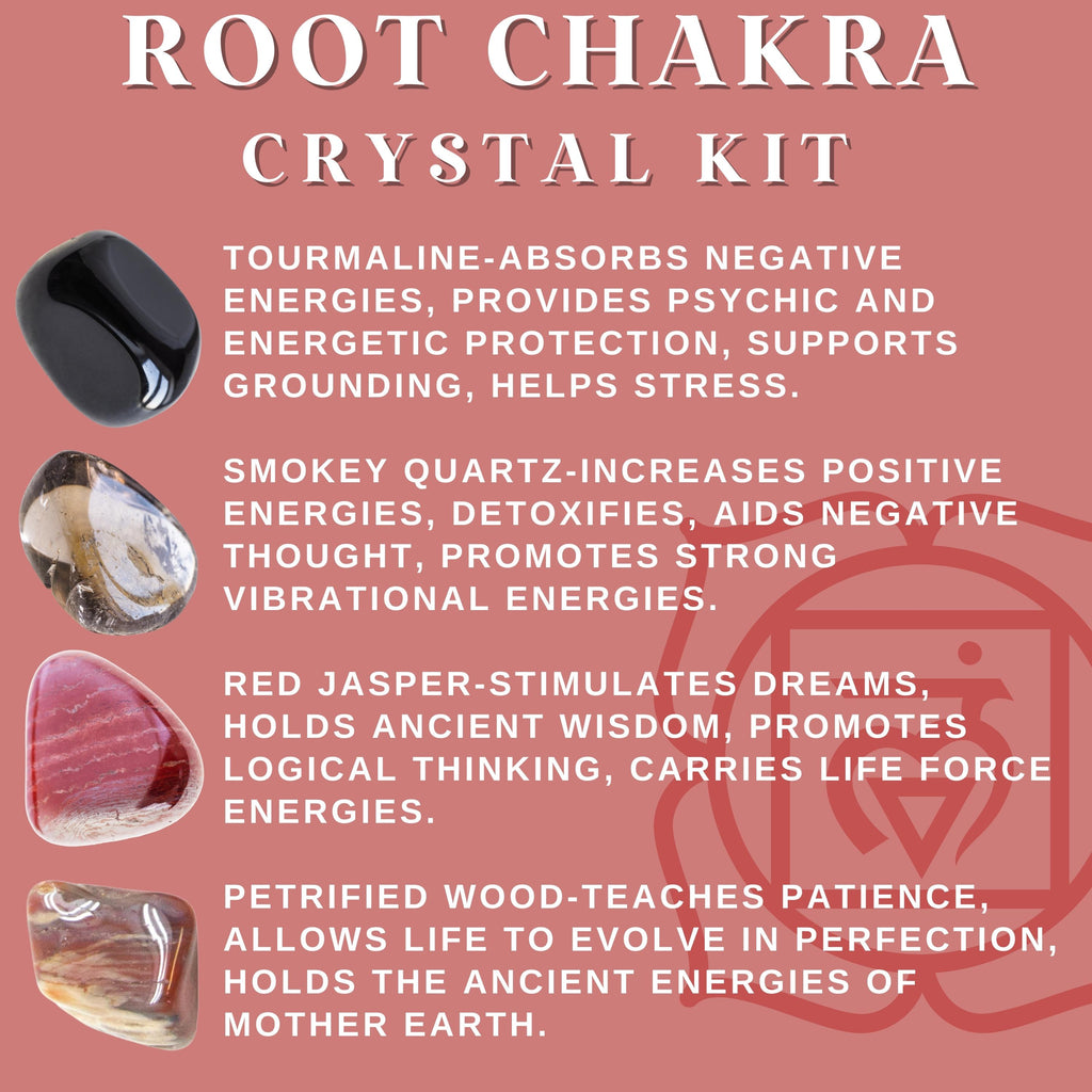 Root Chakra Crystal Kit