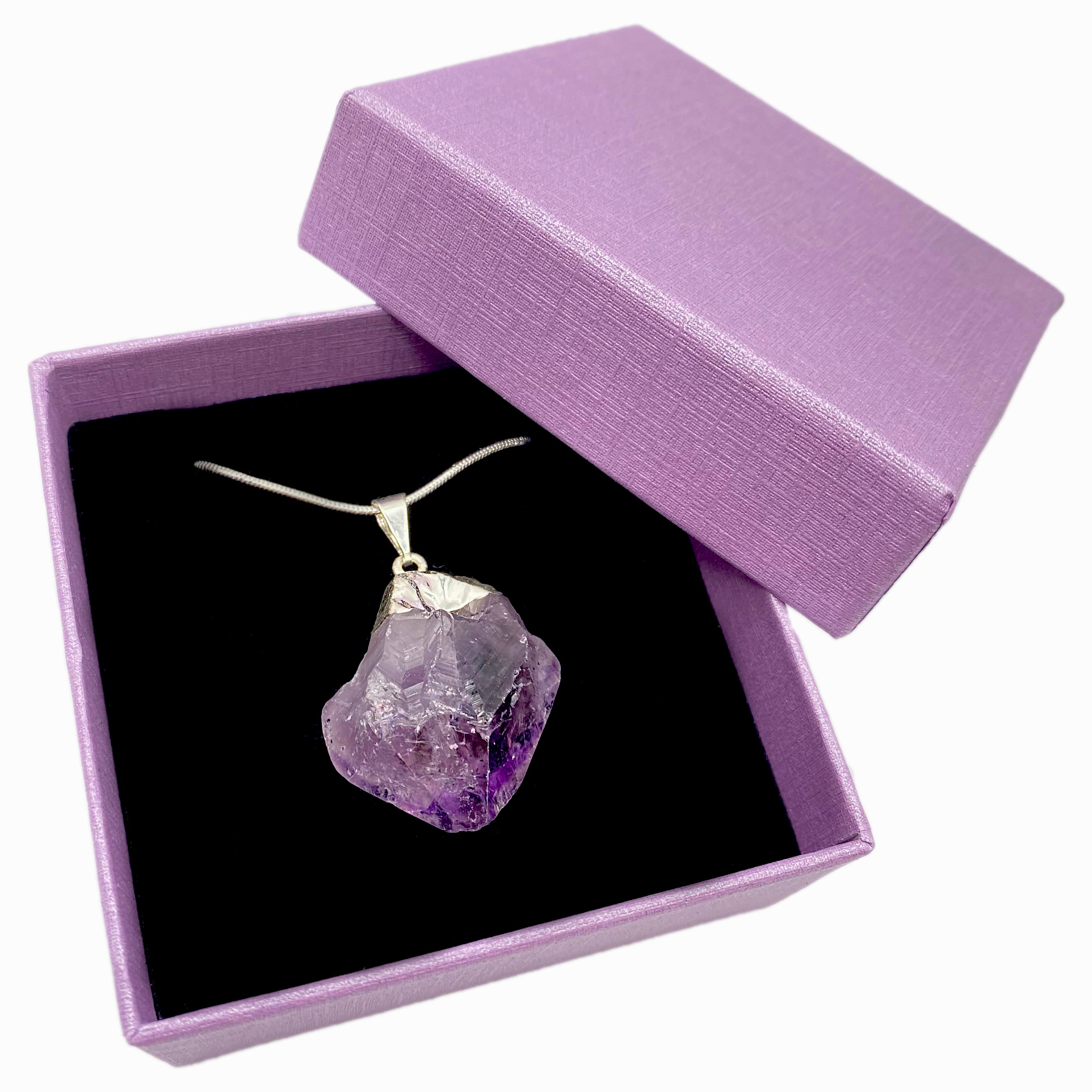 Amethyst Crystal Necklace