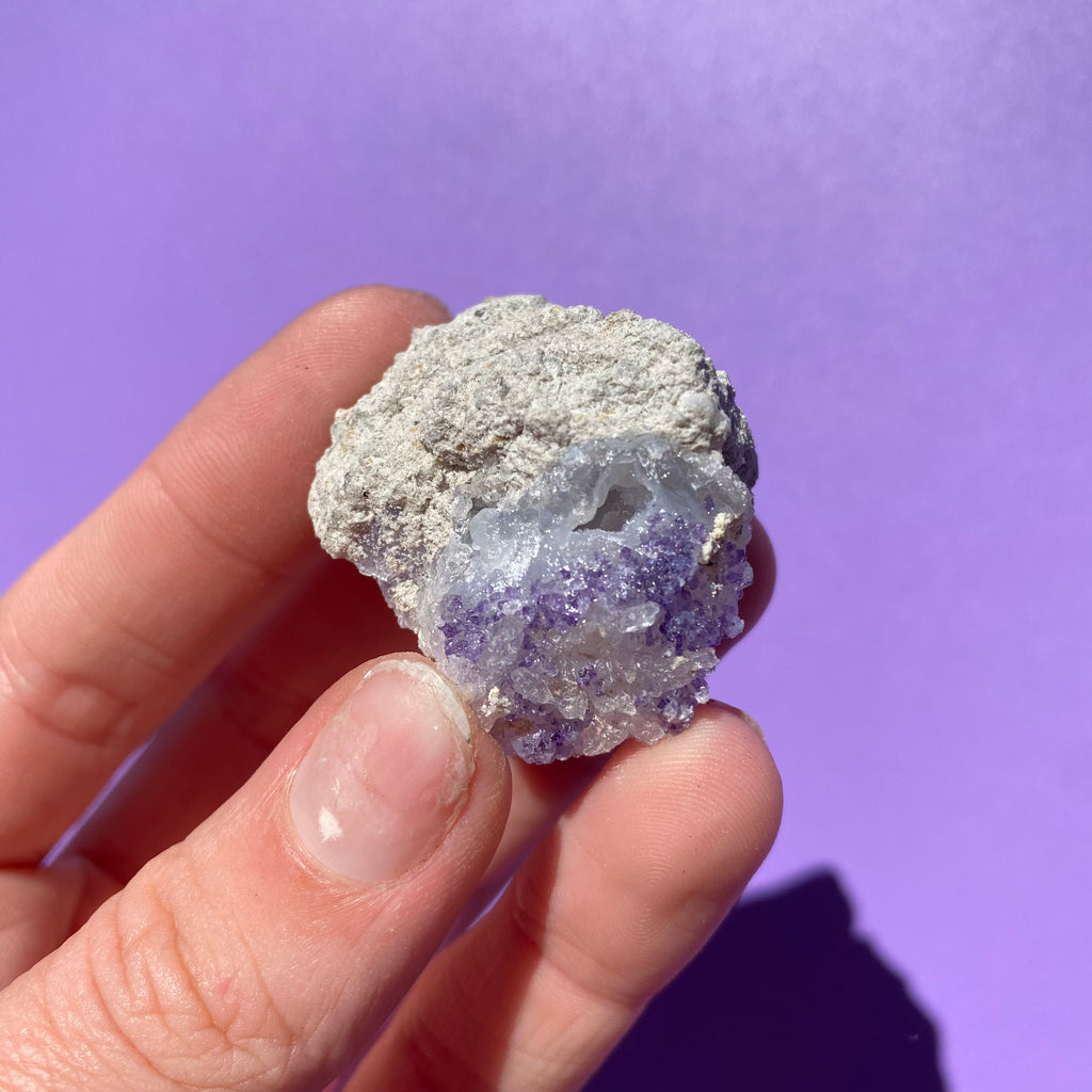 Spirit Flower Geode