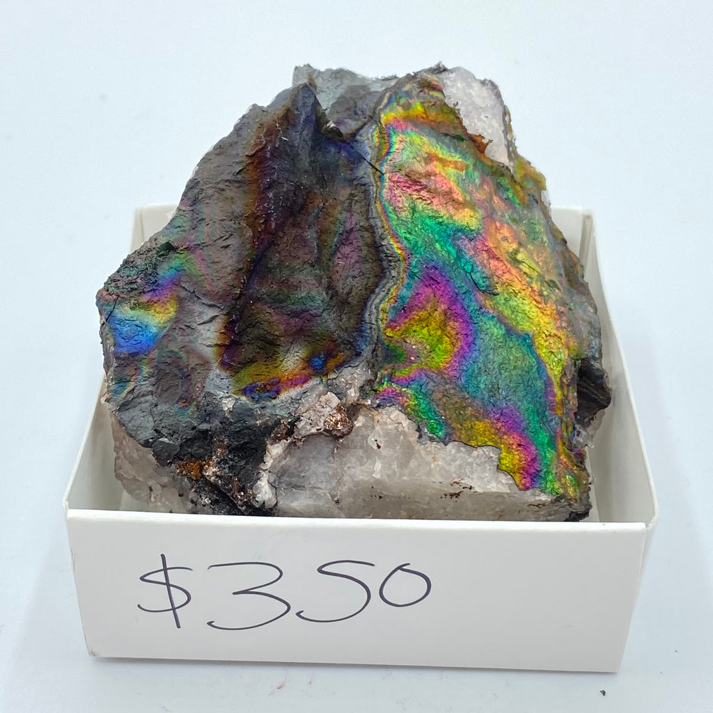 Iridescent Hematite on Turgite