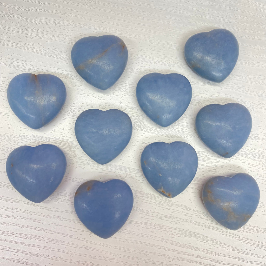 Angelite Heart