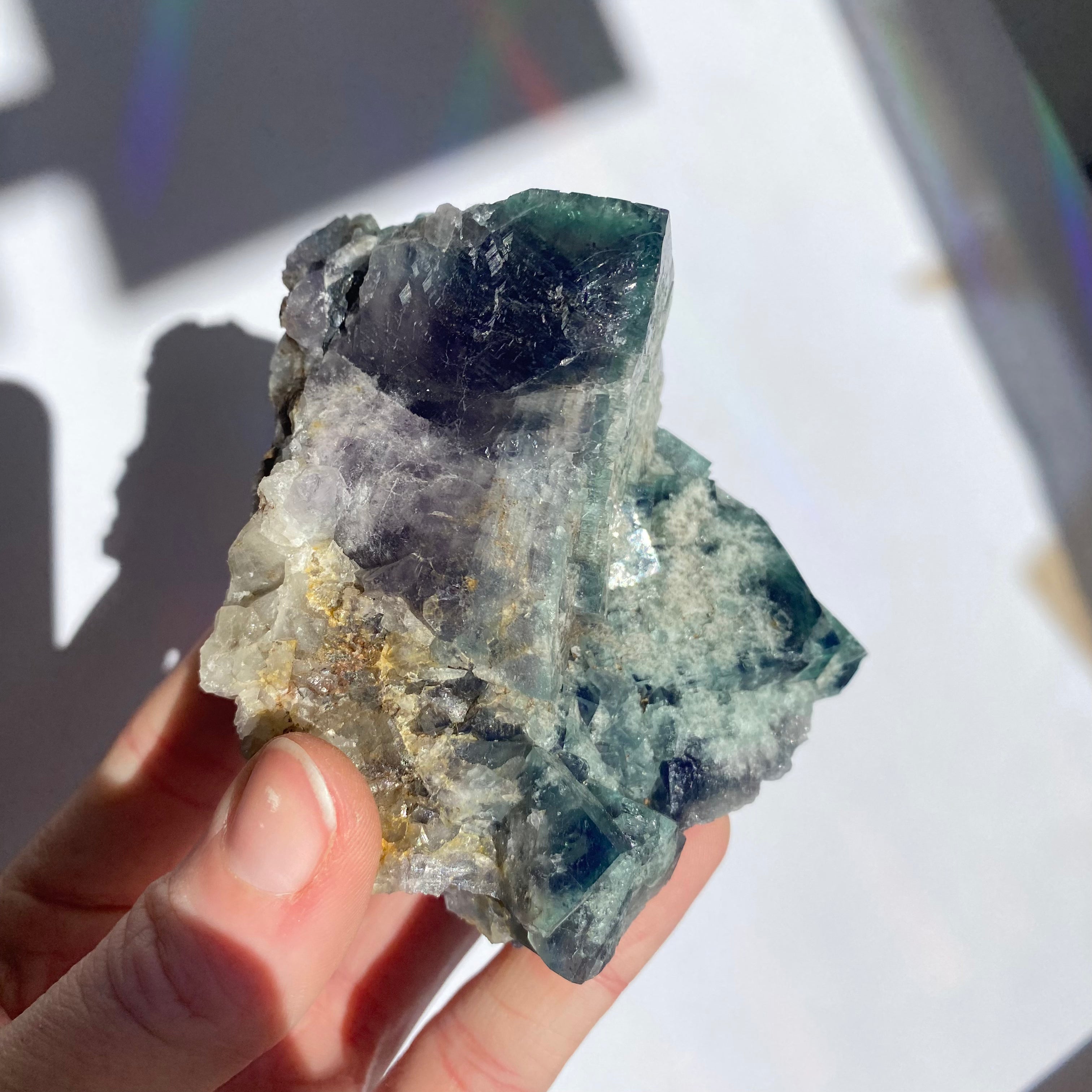 Diana Maria Fluorite Cluster